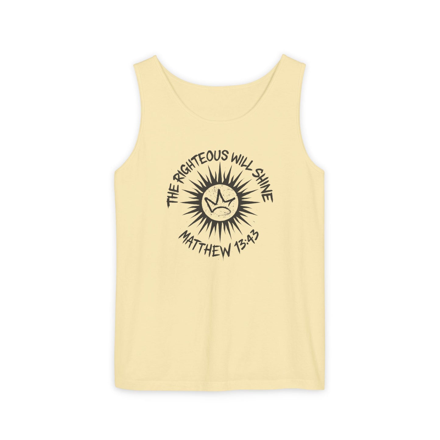 Shine Like the Sun – Matthew 13:43 Christian Tank Top