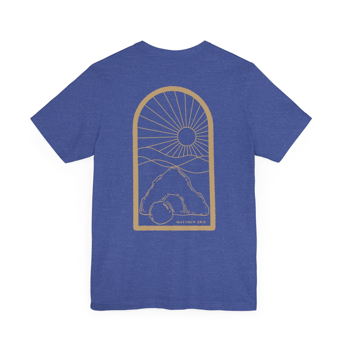 Empty Tomb - Matthew 28:6 Short Sleeve Tee