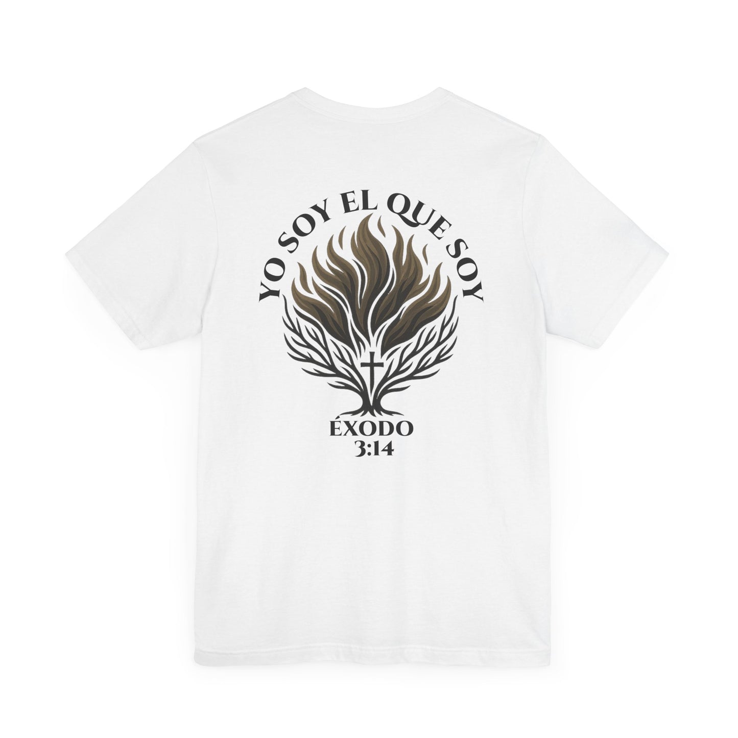 YO SOY EL QUE SOY – Éxodo 3:14 Burning Bush Christian Tee (En Español)