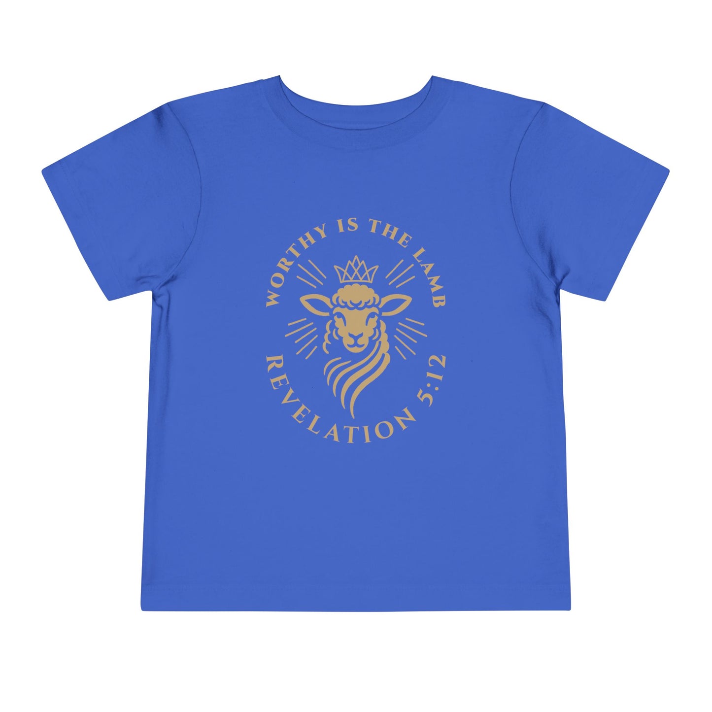 Toddler Worthy Is The Lamb Tee (Revelation 5:12)