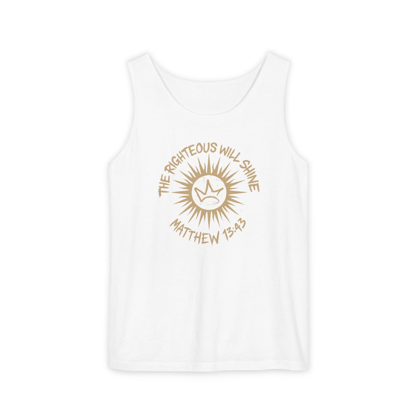 Shine Like the Sun – Matthew 13:43 Christian Tank Top