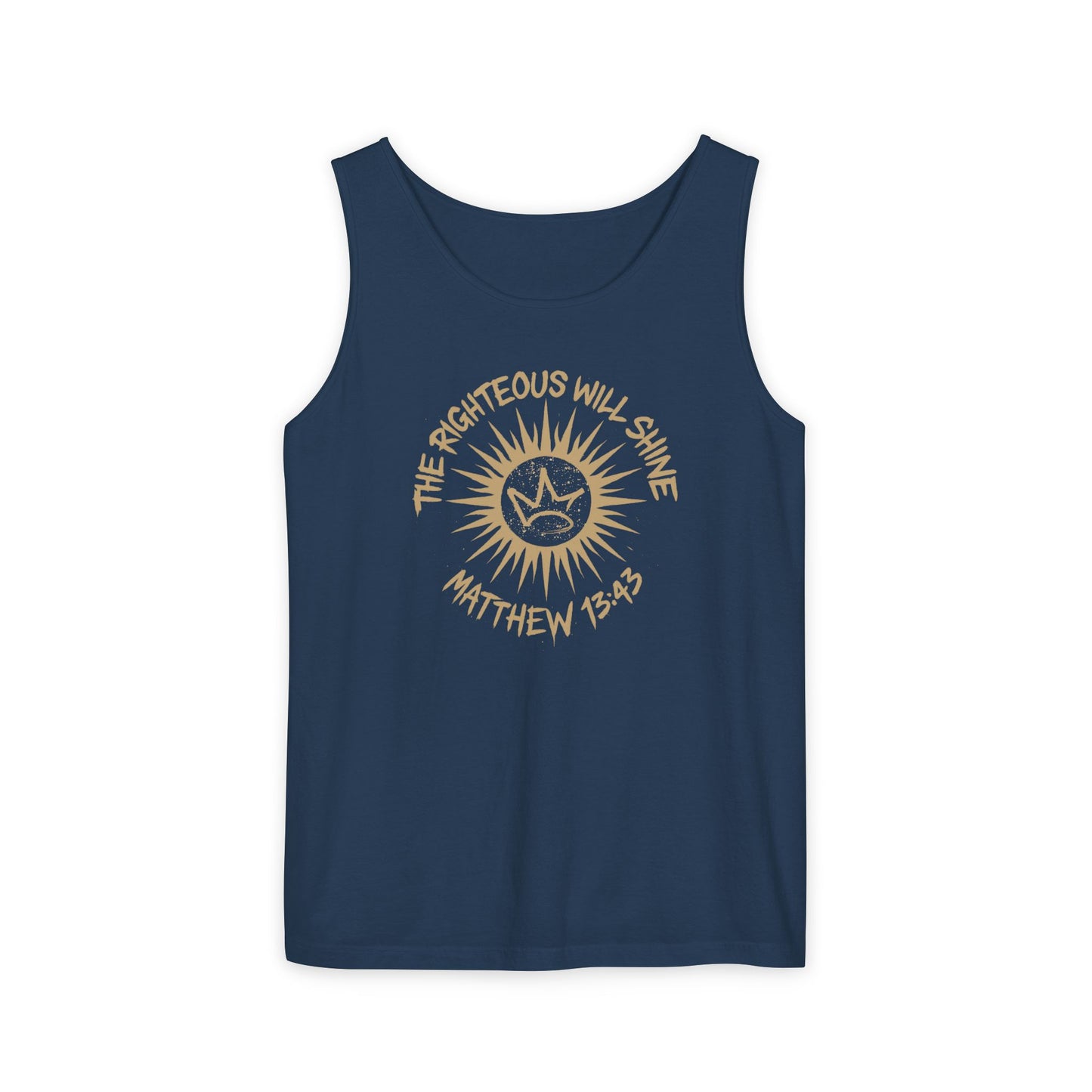 Shine Like the Sun – Matthew 13:43 Christian Tank Top