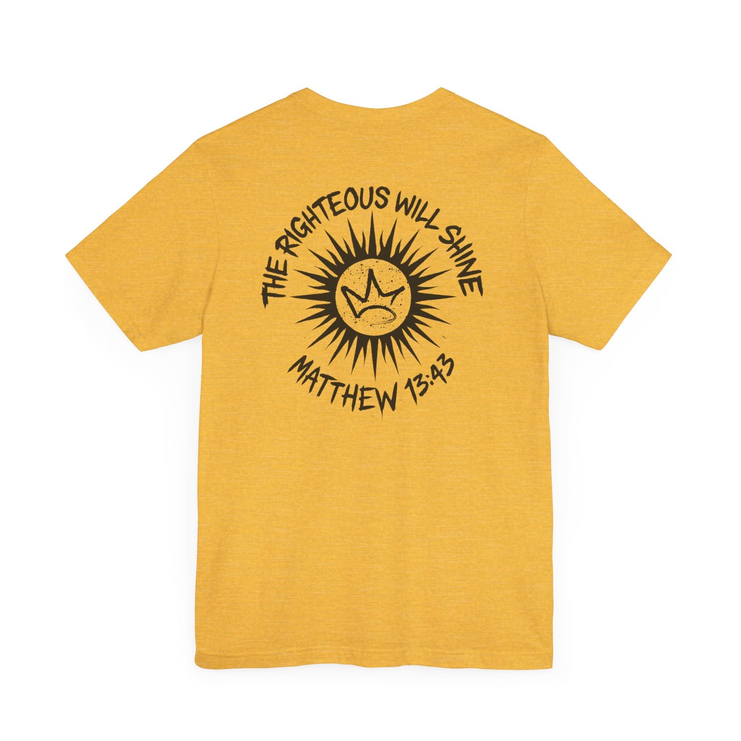 Shine Like the Sun – Matthew 13:43 Christian Tee