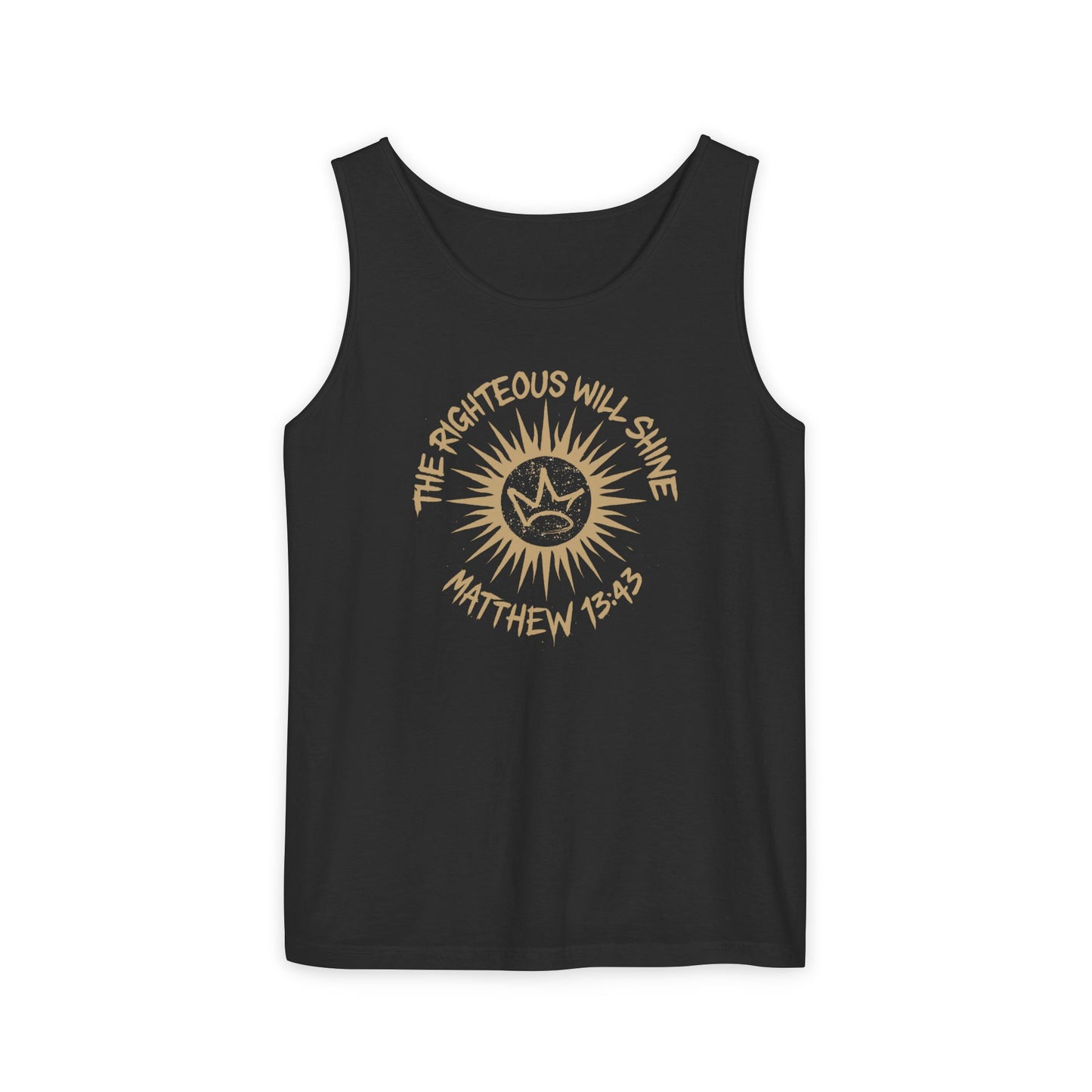 Shine Like the Sun – Matthew 13:43 Christian Tank Top