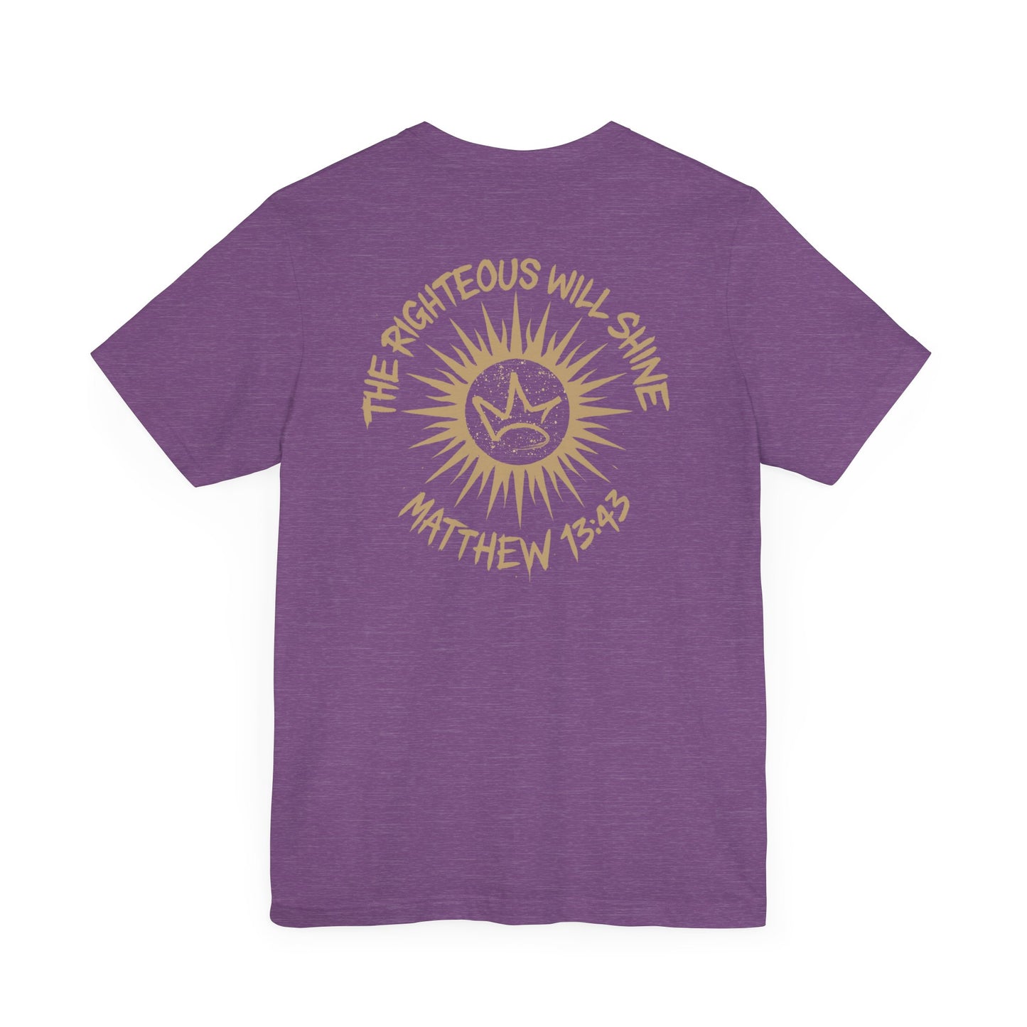 Shine Like the Sun – Matthew 13:43 Christian Tee