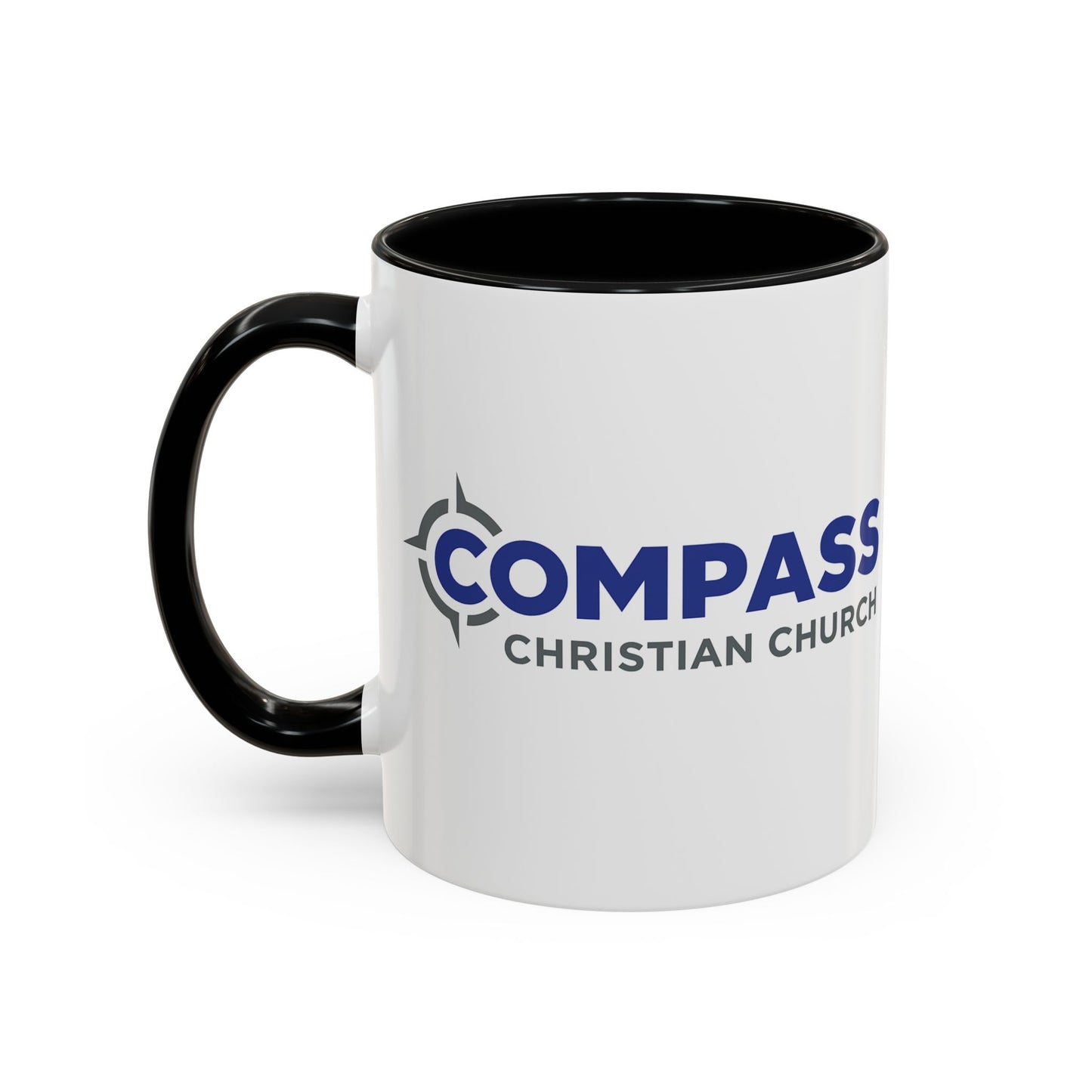 Compass Christian Church Accent Coffee Mug - 11/15oz