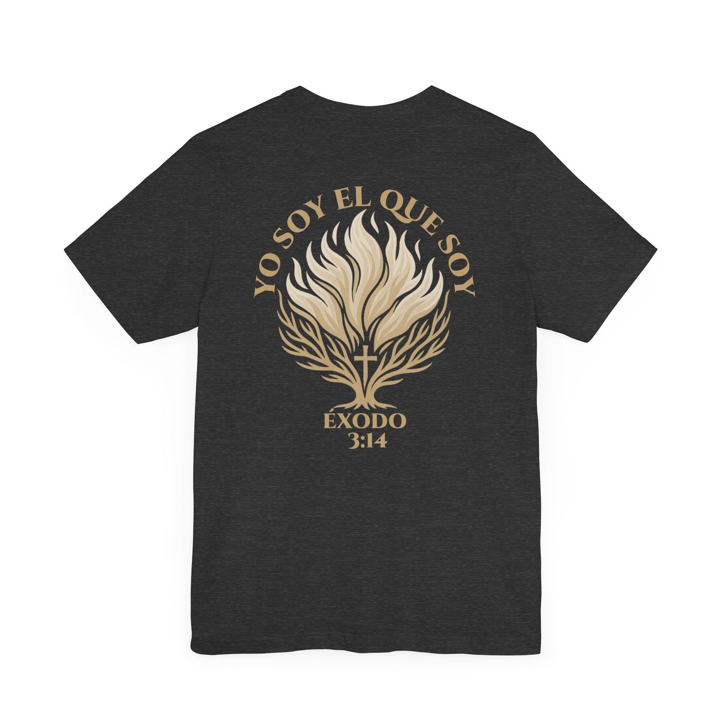 YO SOY EL QUE SOY – Éxodo 3:14 Burning Bush Christian Tee (En Español)