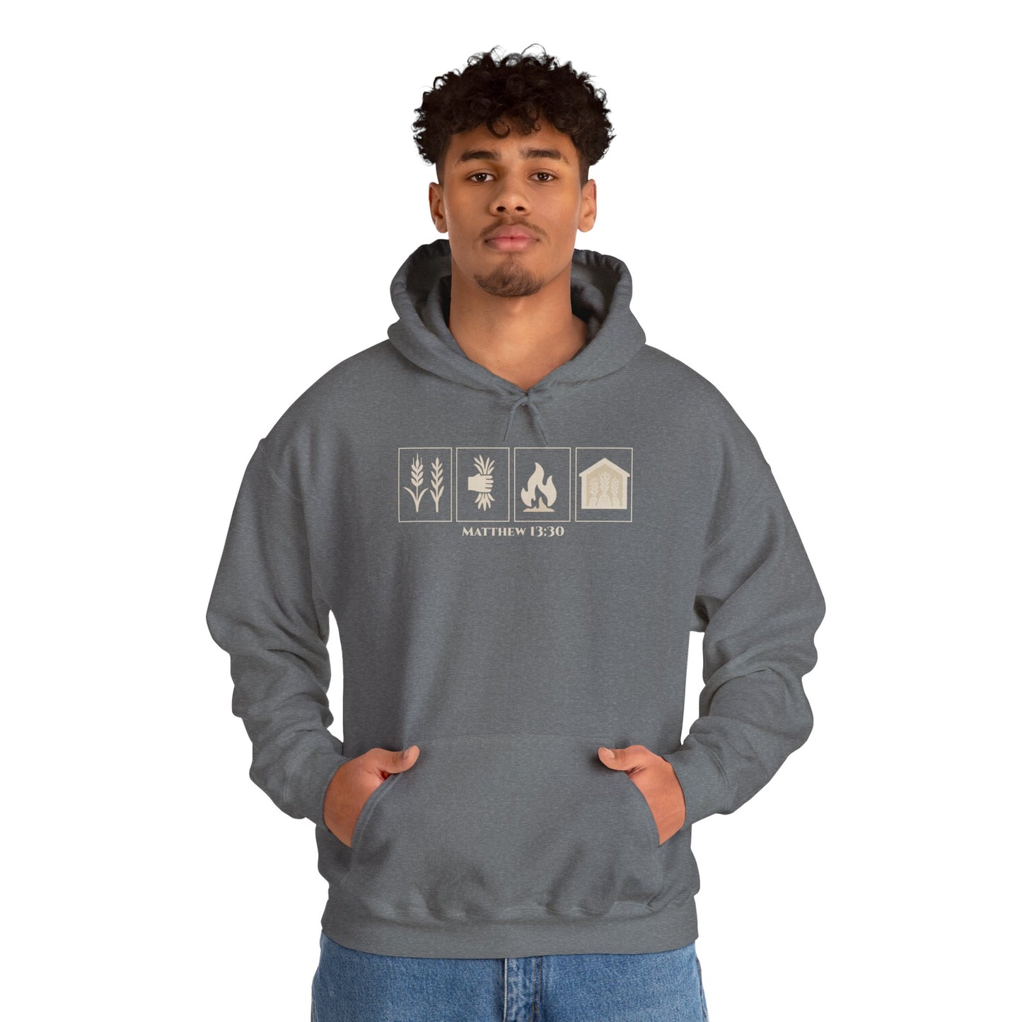 Parable of the Weeds – Matthew 13:30 Christian Hoodie