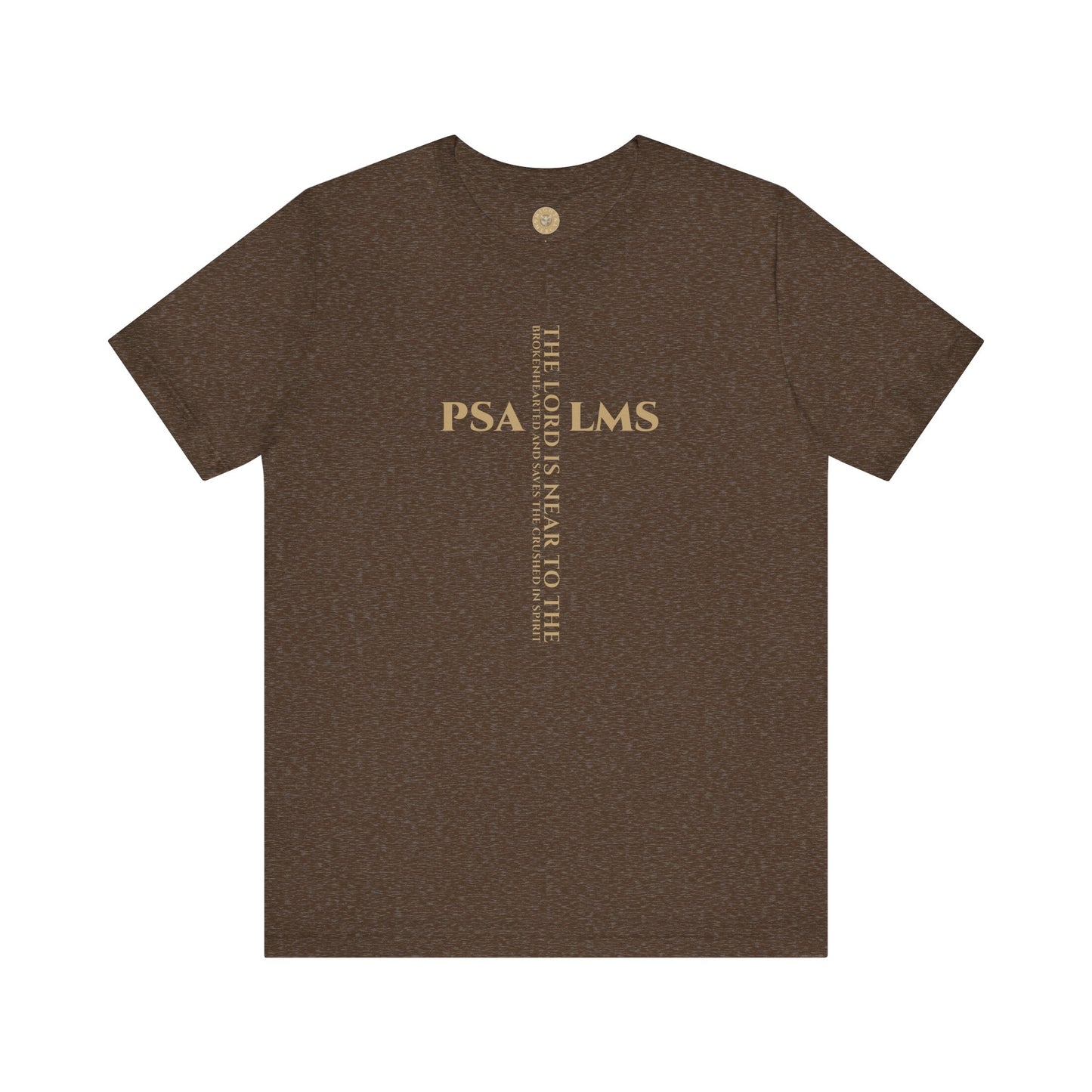 The Lord Is Near — Psalm 34:18 Short Sleeve Tee