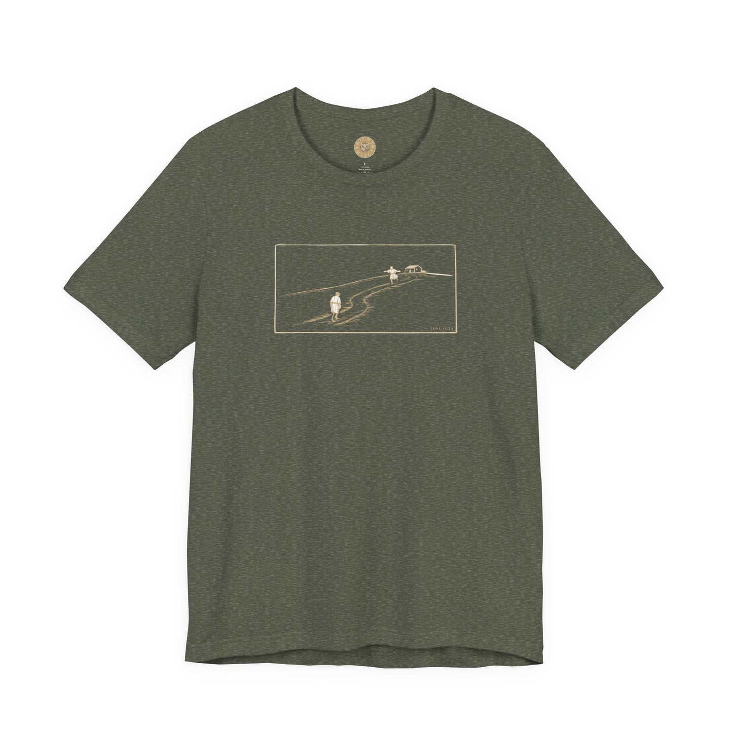 He Ran - Luke 15:20 Tee