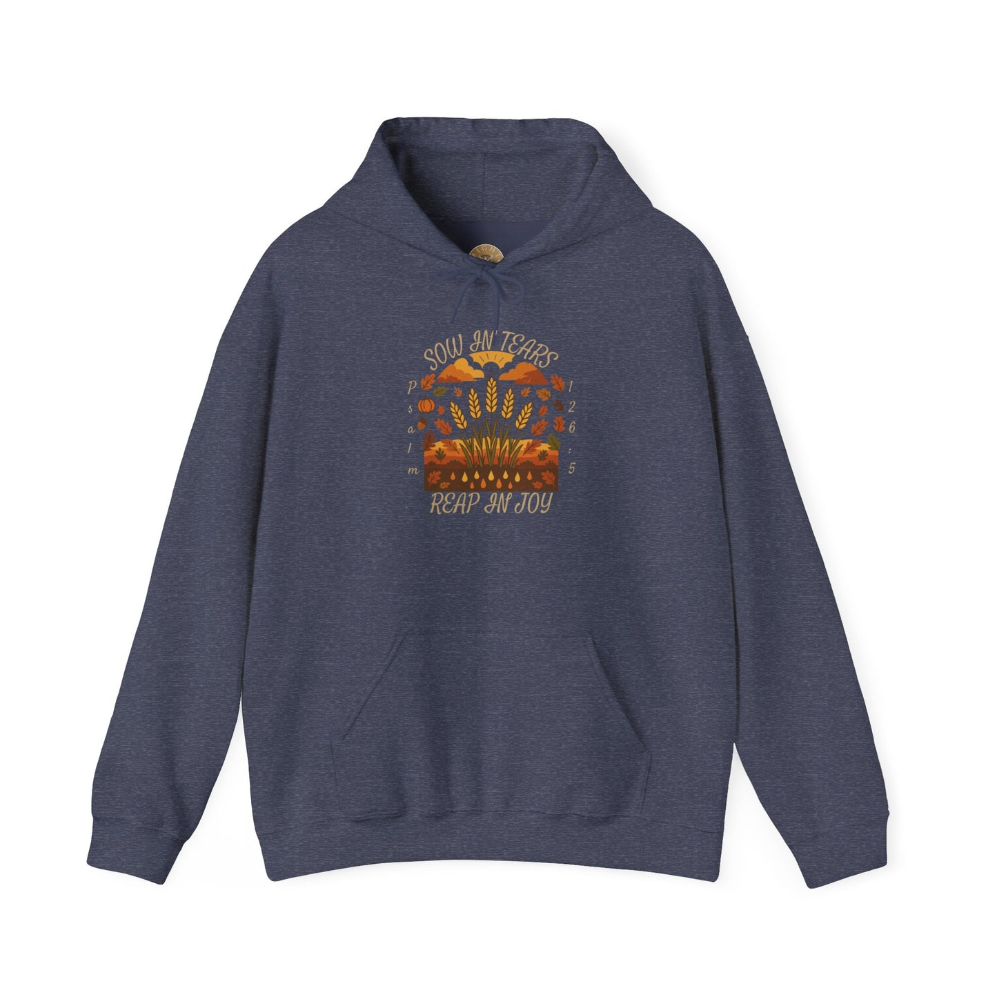 Reap Joy – Christian Fall Hoodie (Psalm 126:5)
