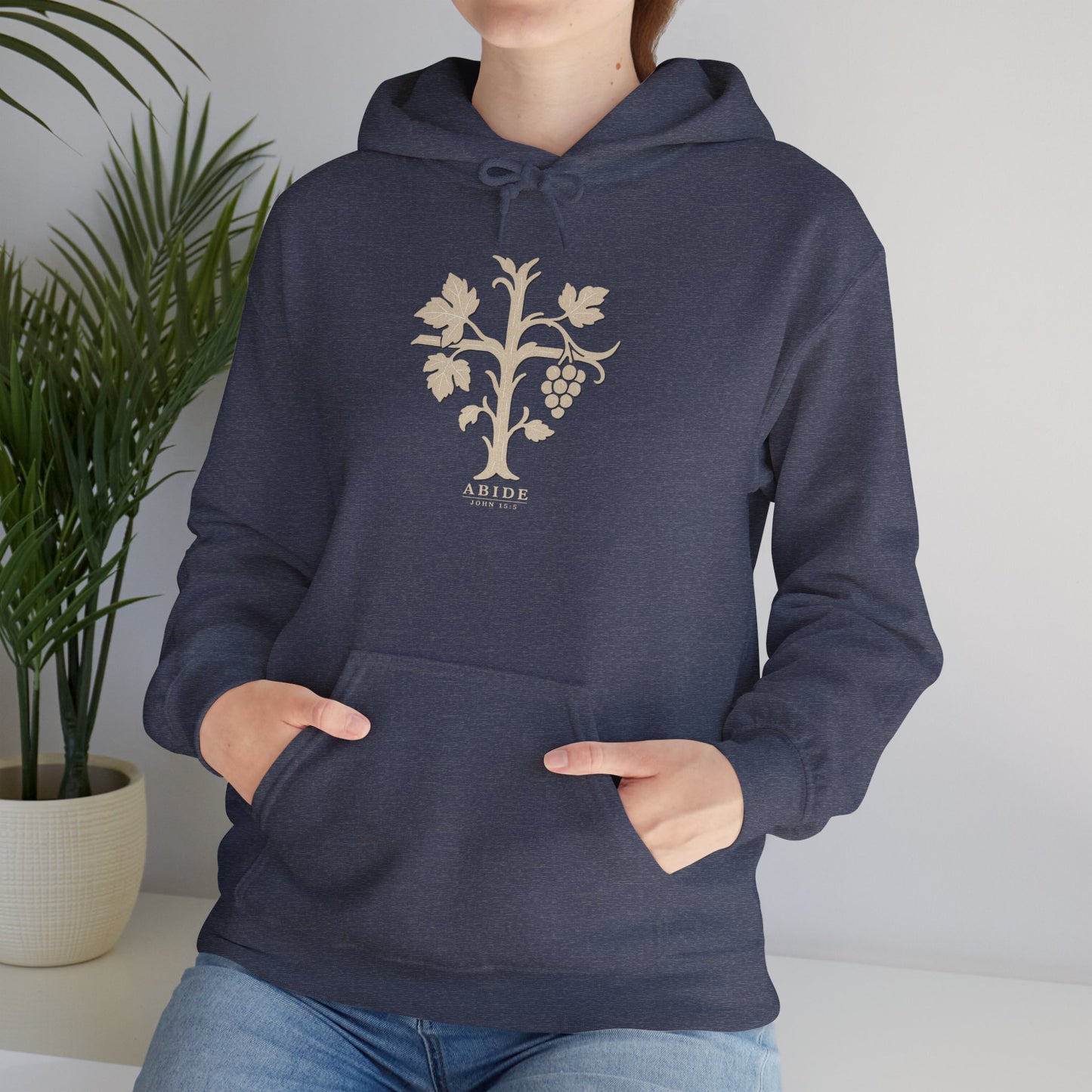 Abide – John 15:5 Hoodie