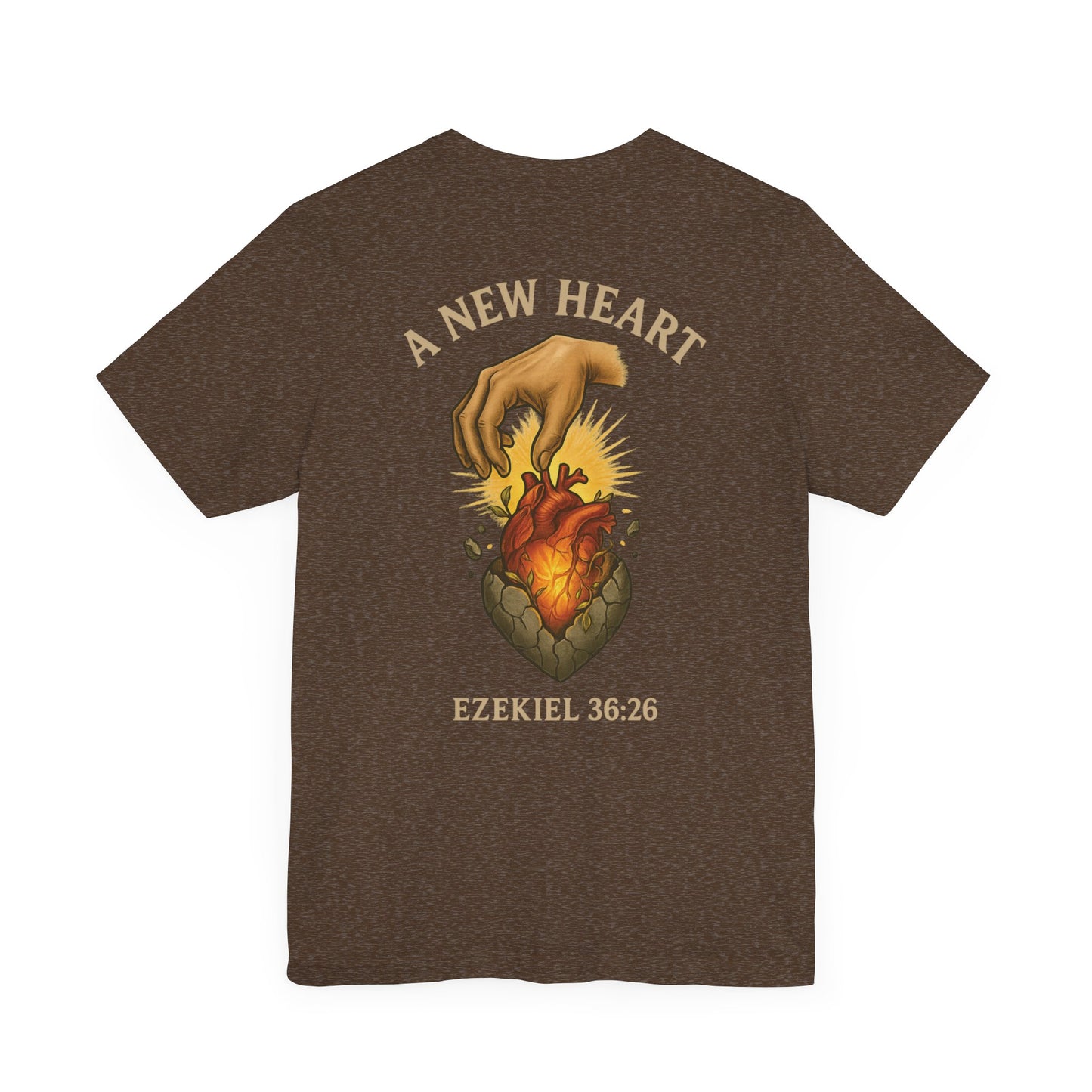 A New Heart - Ezekiel 36:26 Short Sleeve Tee