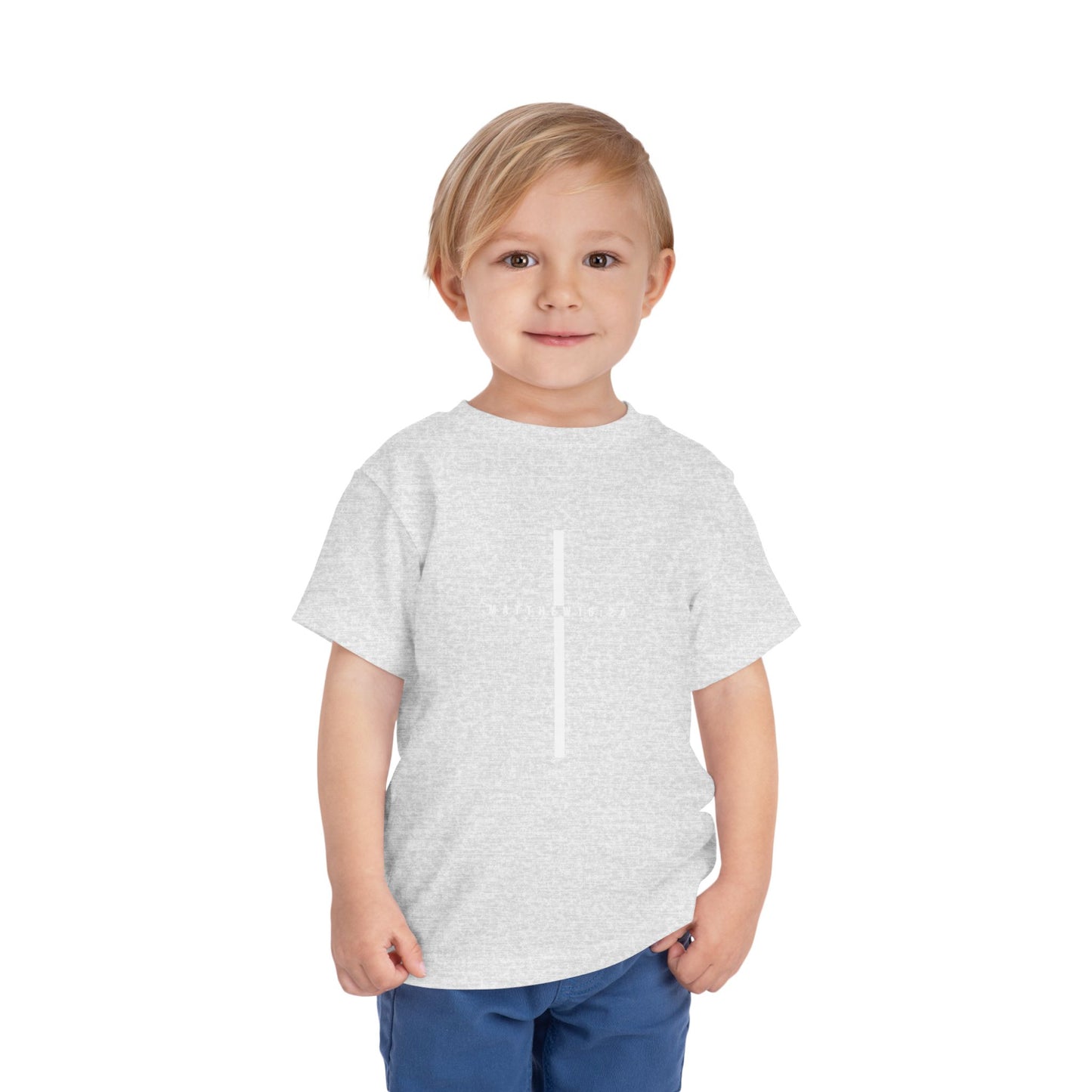 Toddler Take Up Your Cross Tee (Matthew 16:24)