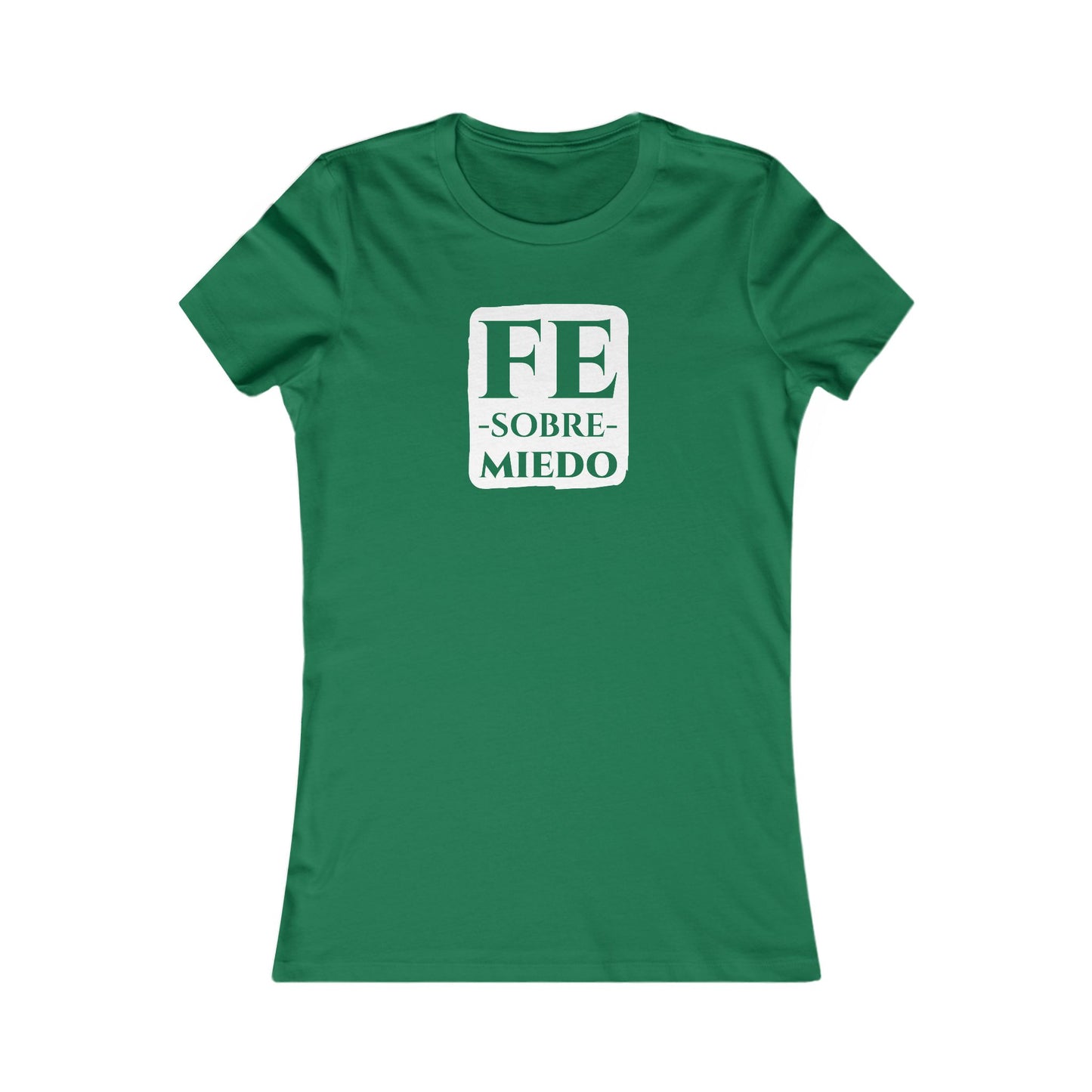 FE SOBRE MIEDO Camiseta para Mujer