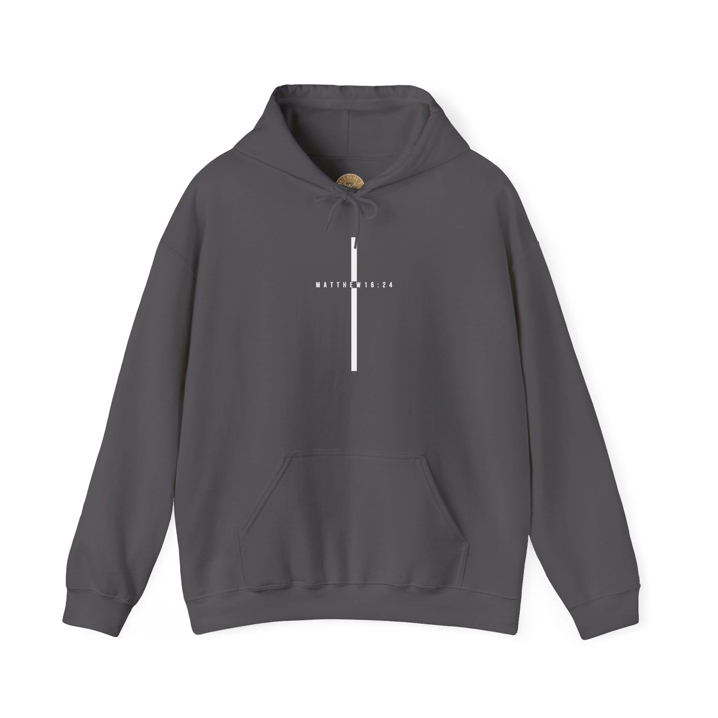 Matthew 16:24 Hooded Sweatshirt