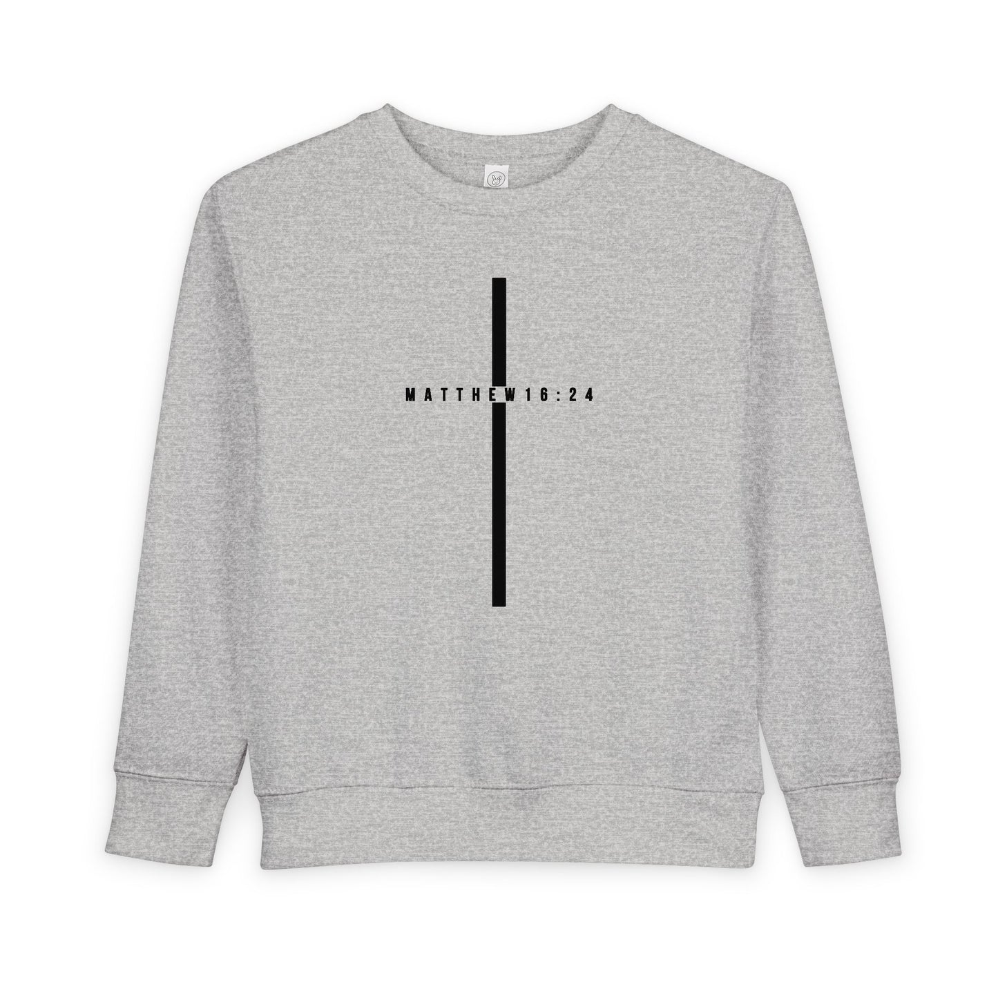 Matthew 16:24 Toddler Crewneck