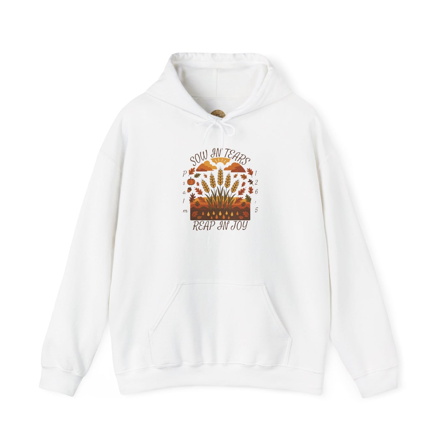 Reap Joy – Christian Fall Hoodie (Psalm 126:5)