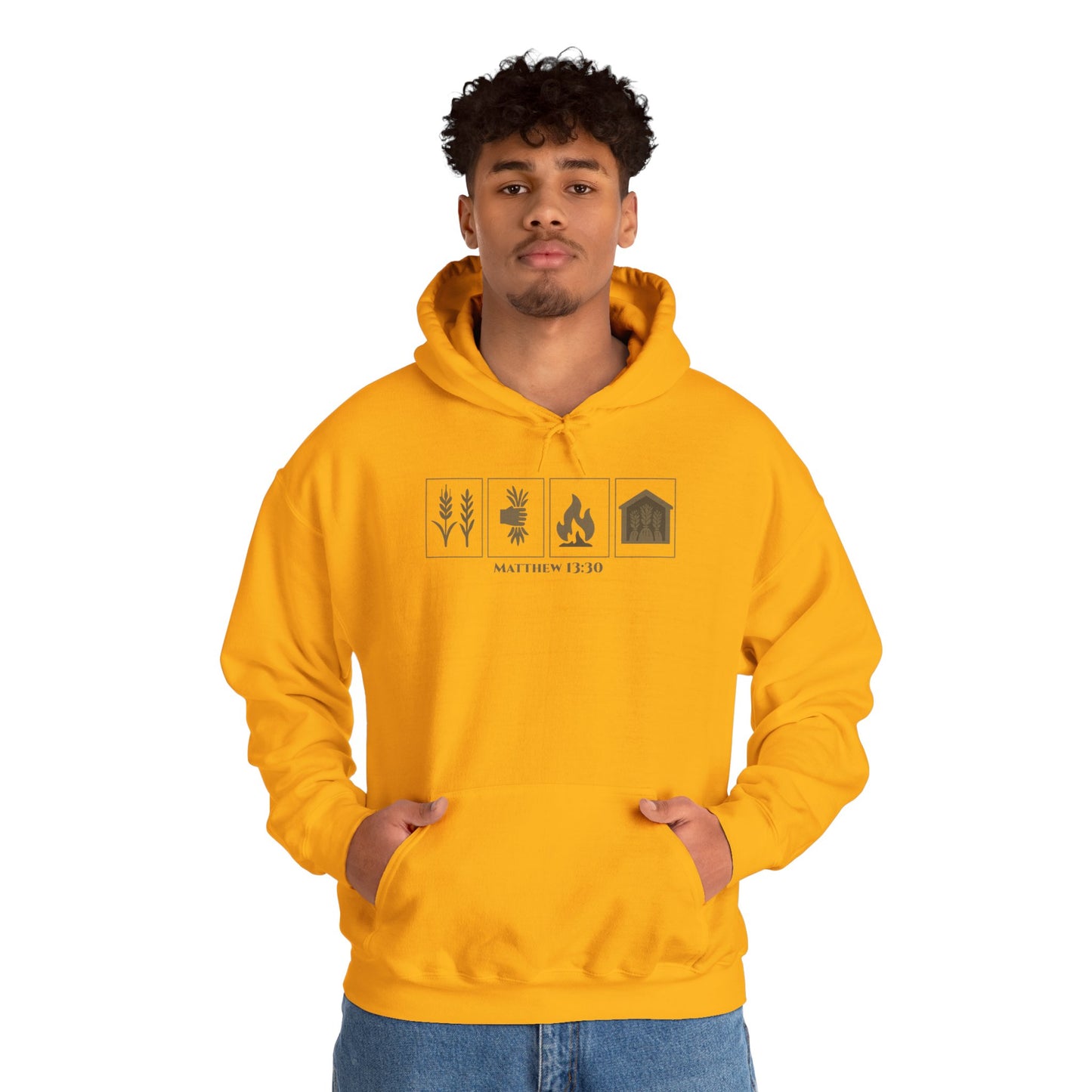 Parable of the Weeds – Matthew 13:30 Christian Hoodie