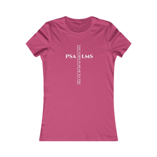 The Lord Is Near — Psalm 34:18 Women's Short Sleeve Tee