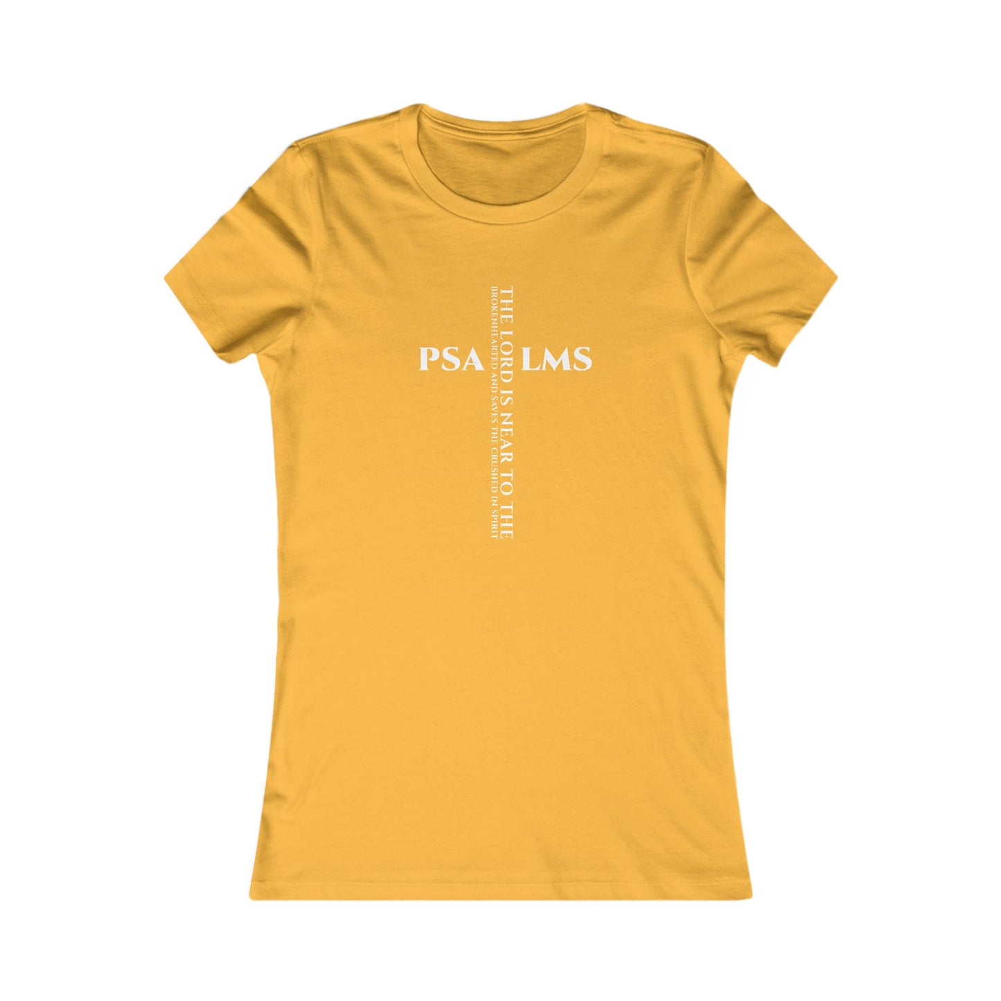 The Lord Is Near — Psalm 34:18 Women's Short Sleeve Tee