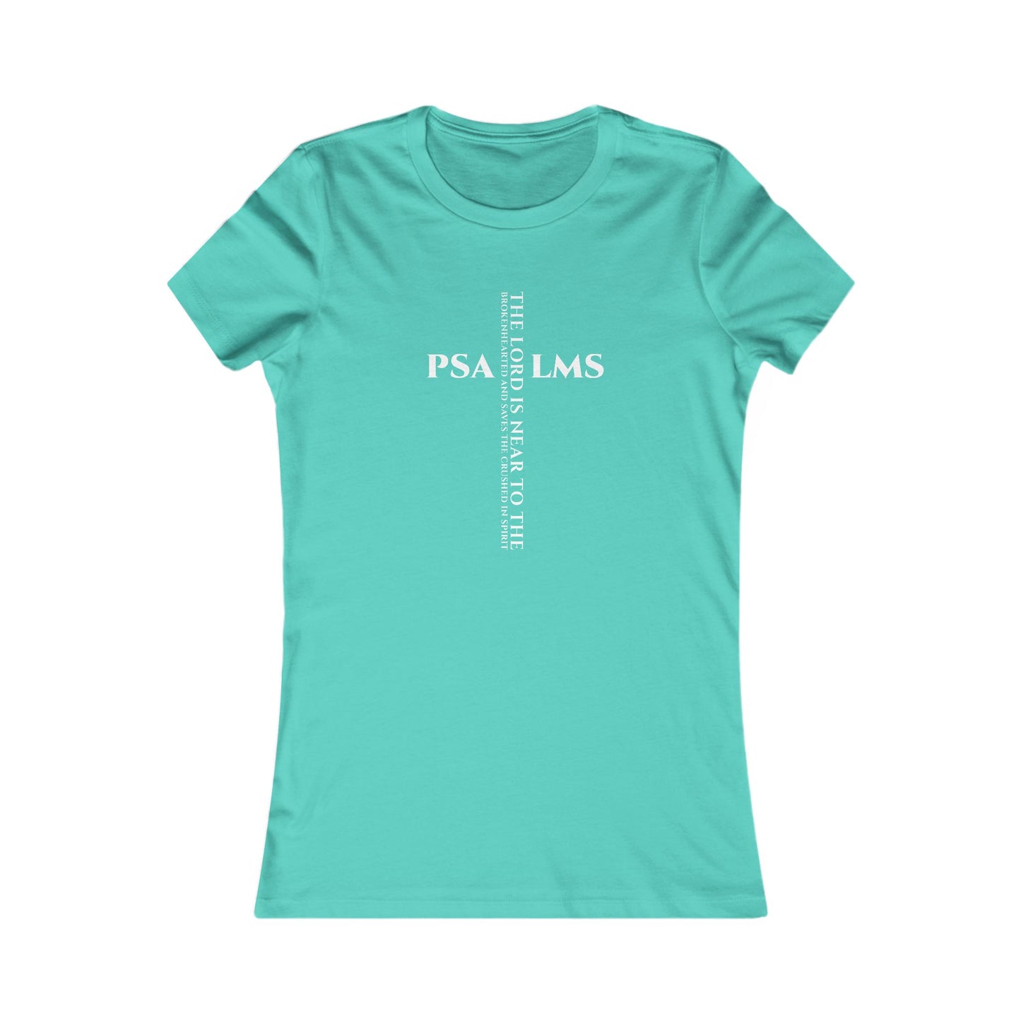 The Lord Is Near — Psalm 34:18 Women's Short Sleeve Tee