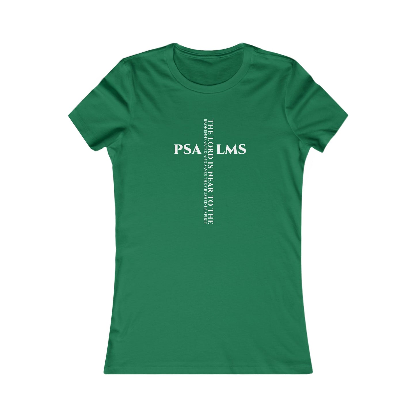 The Lord Is Near — Psalm 34:18 Women's Short Sleeve Tee