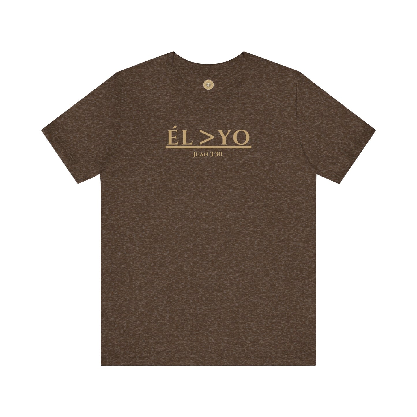 ÉL > YO – Juan 3:30 Short Sleeve Tee (En Español)