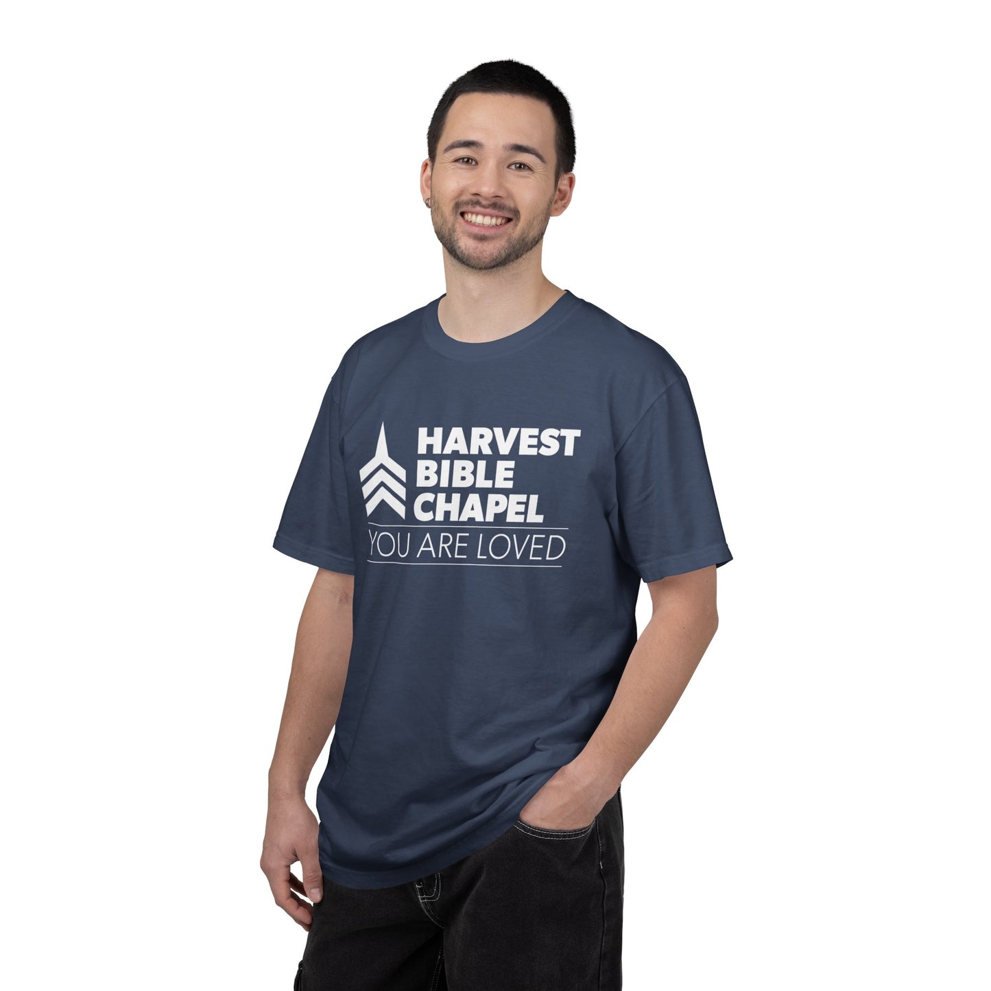 Premium You Are Loved Short Sleeve Garment-Dyed Tee