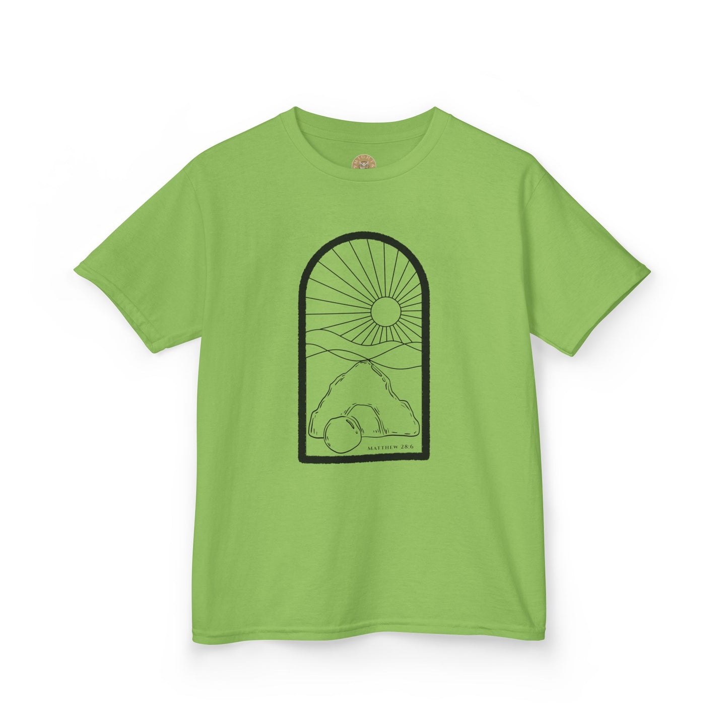 Youth Risen Tomb Tee (Matthew 28:6)