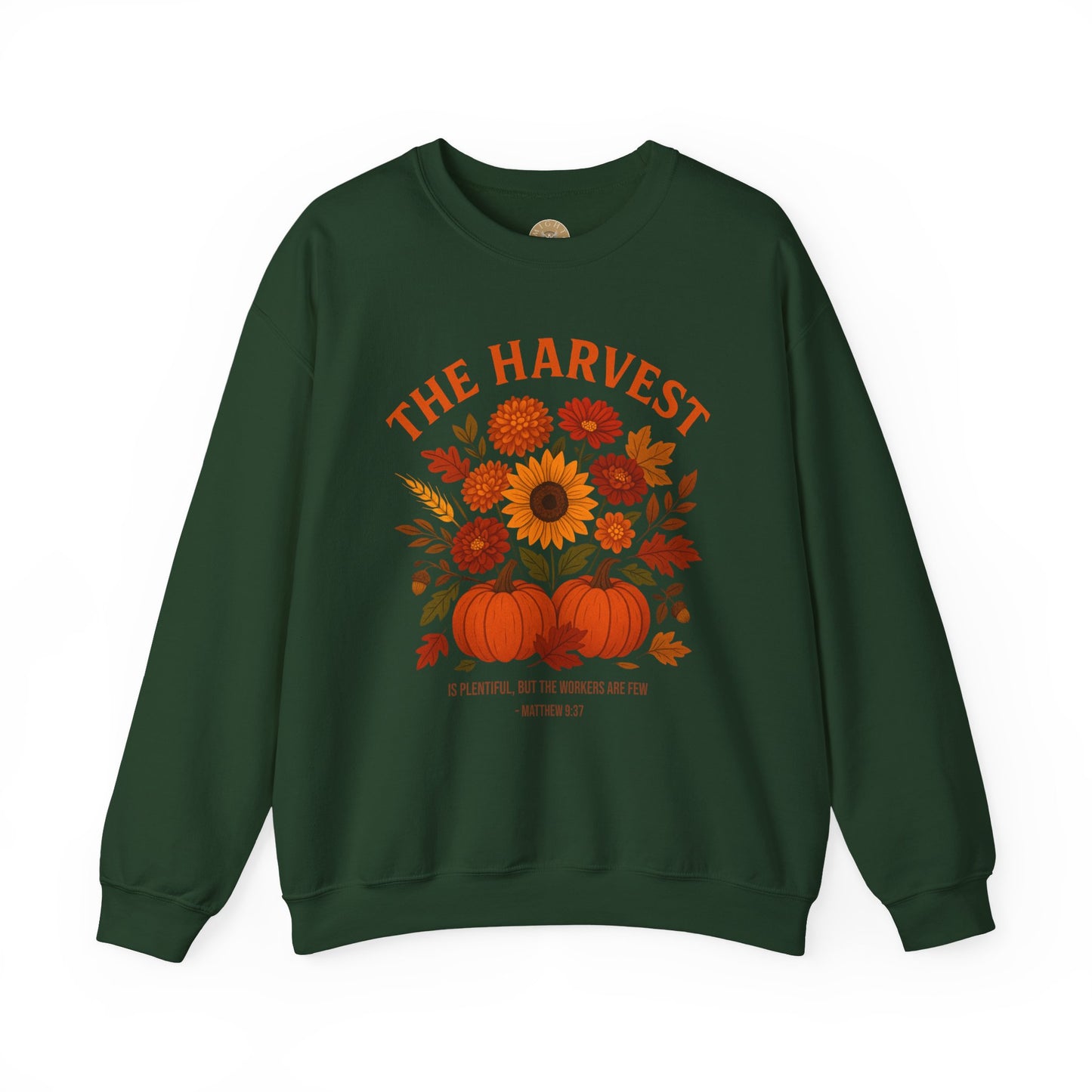 The Harvest – Christian Fall Crewneck (Matthew 9:37)