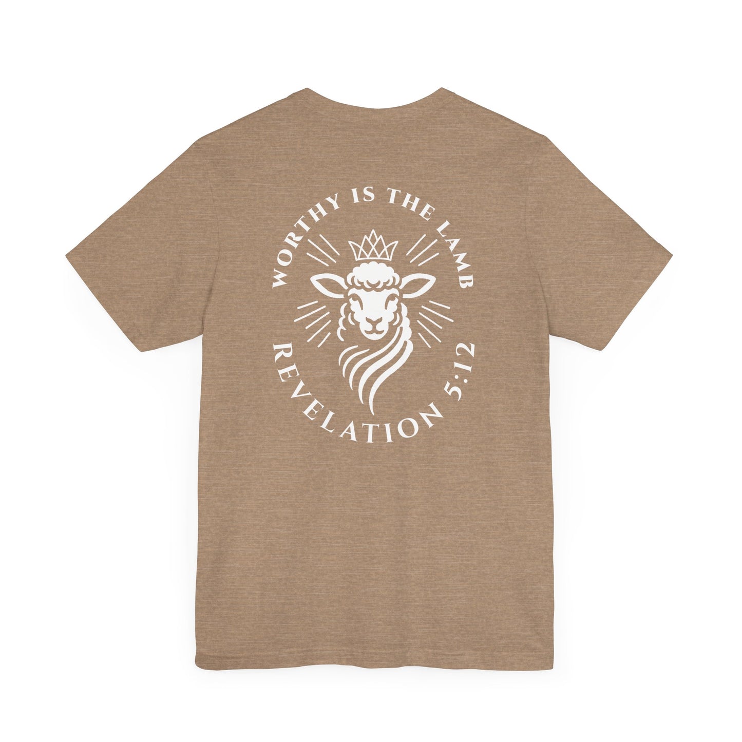 Revelation 5:12 Short Sleeve Tee