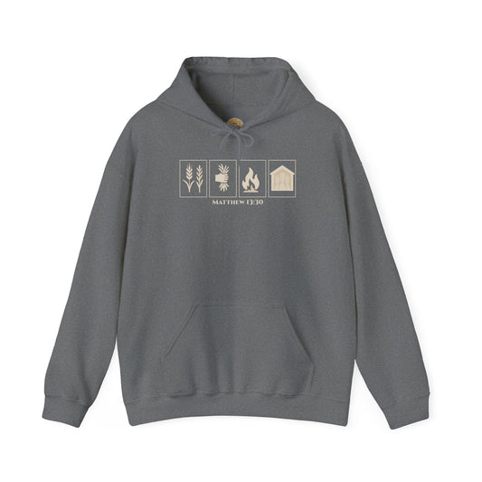 Parable of the Weeds – Matthew 13:30 Christian Hoodie