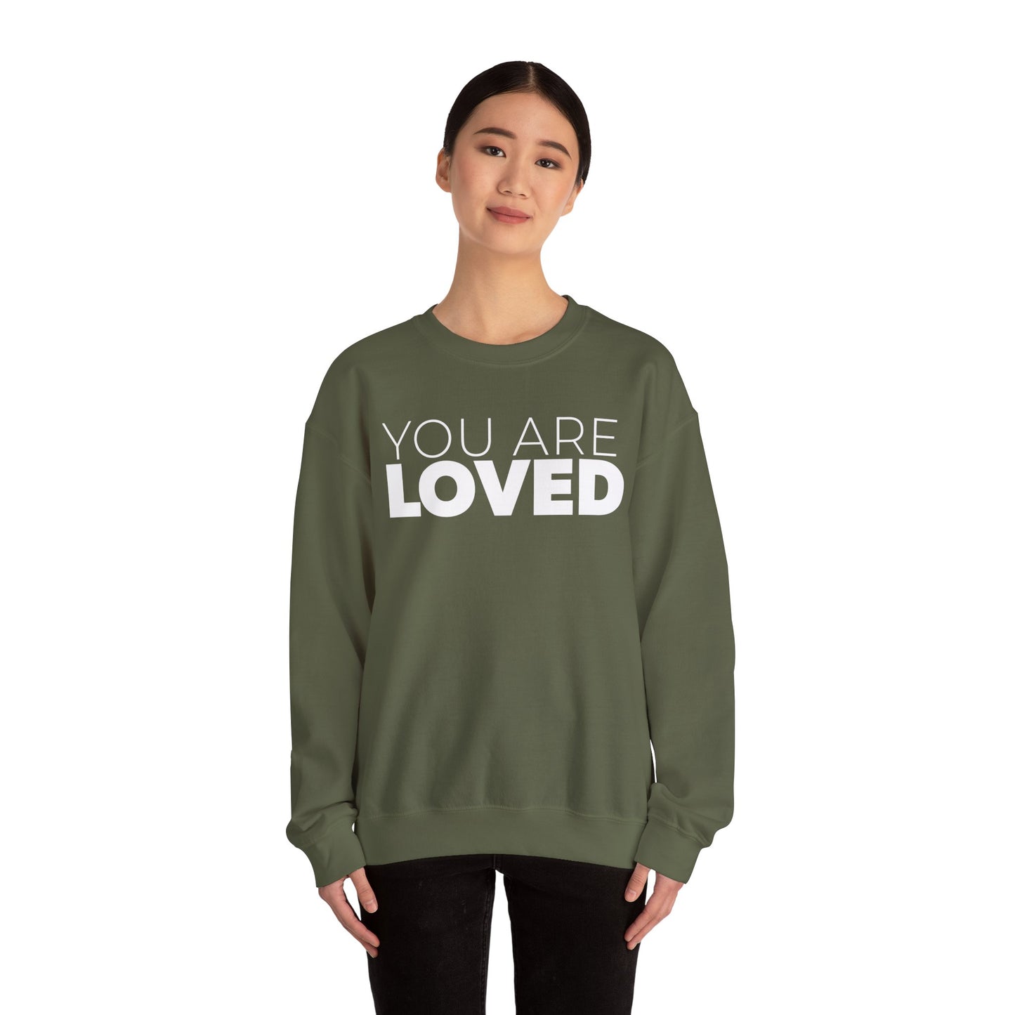 You Are Loved Crewneck Sweatshirt