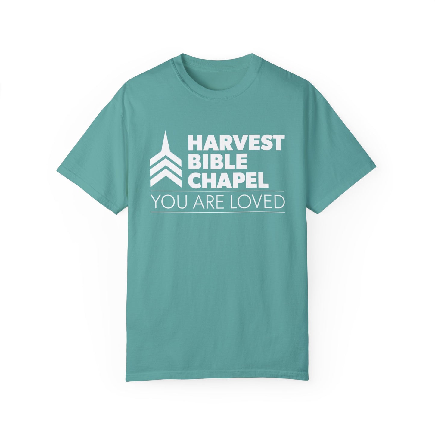 Premium You Are Loved Short Sleeve Garment-Dyed Tee