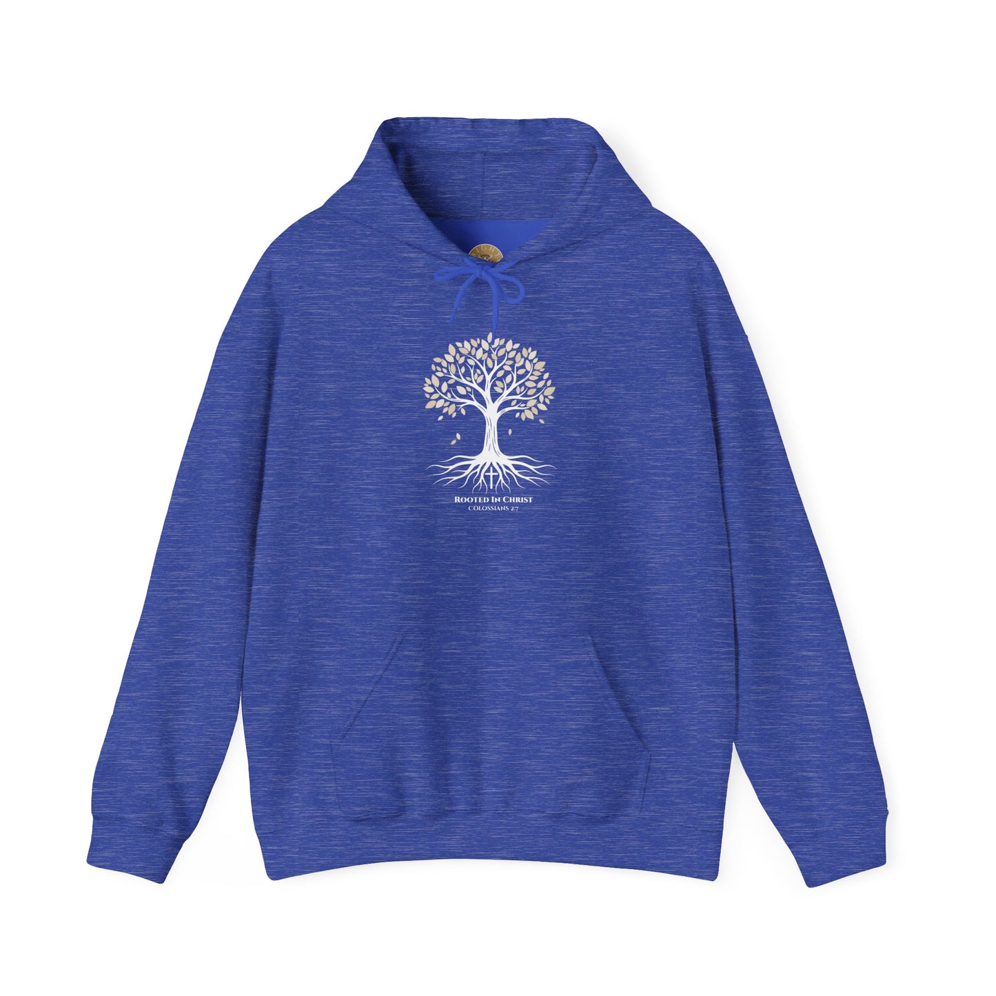 Rooted In Christ – Colossians 2:7 Christian Fall Hoodie