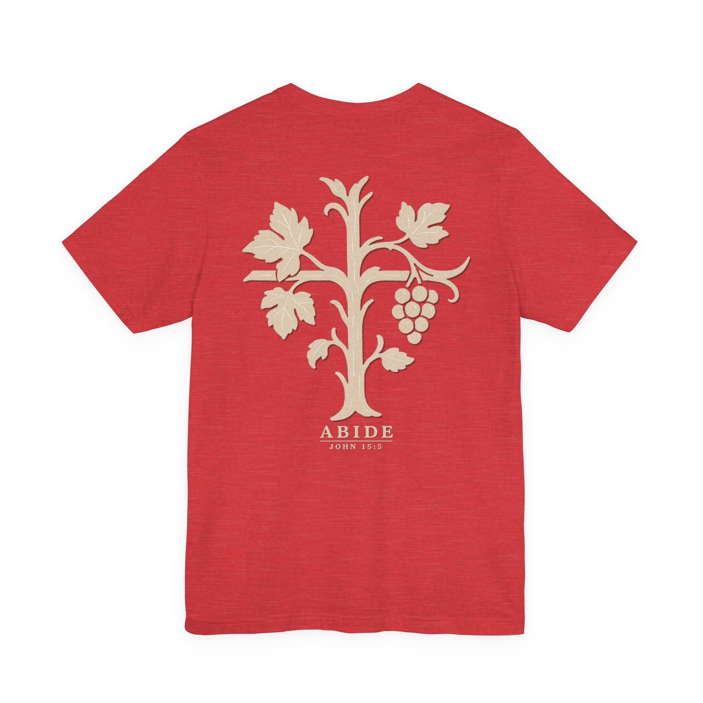 Abide – John 15:5 Short Sleeve Tee