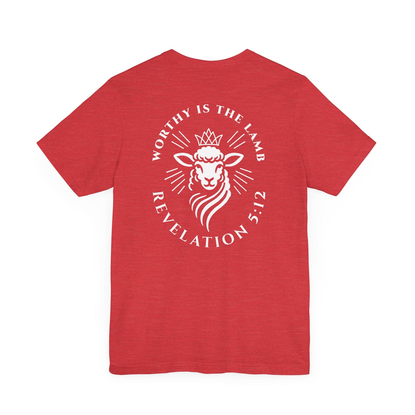 Revelation 5:12 Short Sleeve Tee