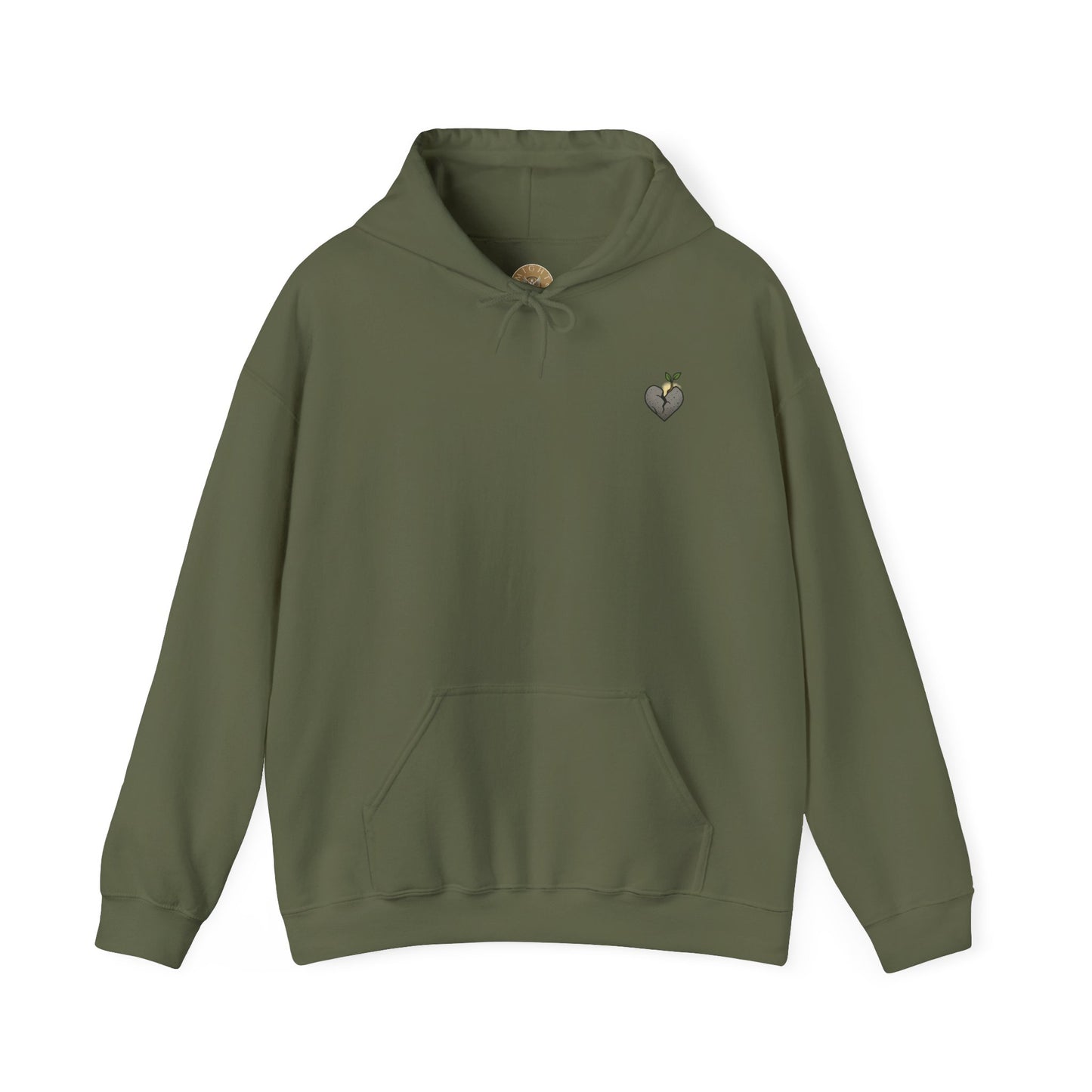 A New Heart - Ezekiel 36:26 Hooded Sweatshirt