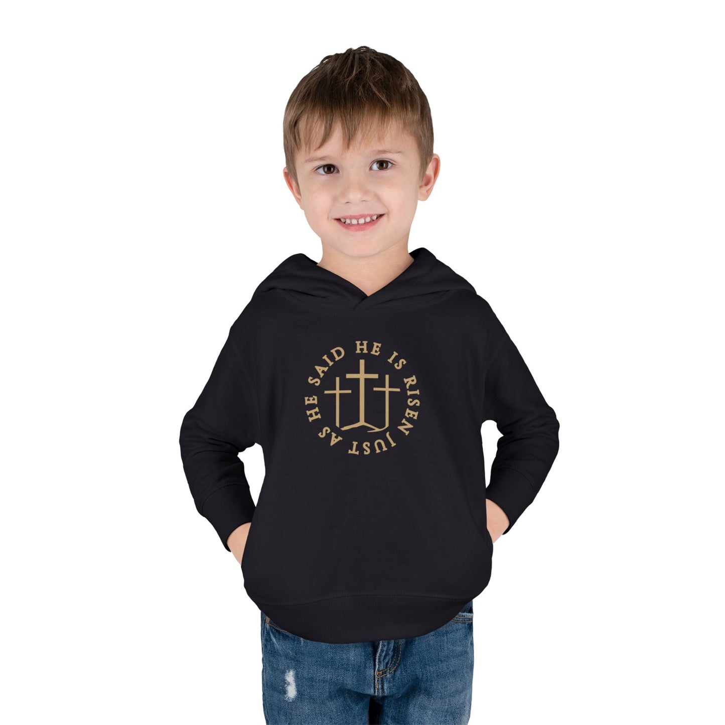 Toddler He Is Risen Hoodie (Matthew 28:6)
