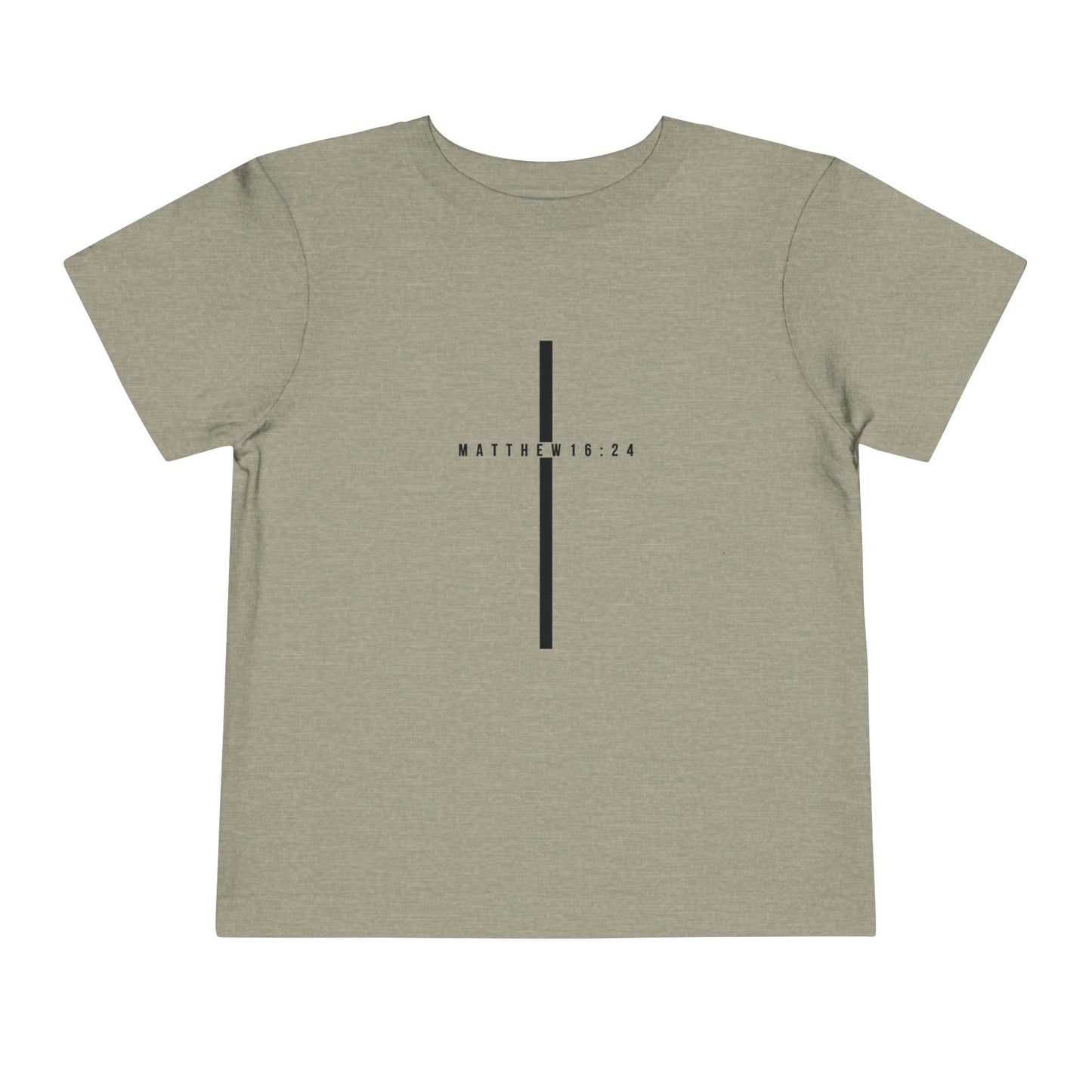 Toddler Take Up Your Cross Tee (Matthew 16:24)