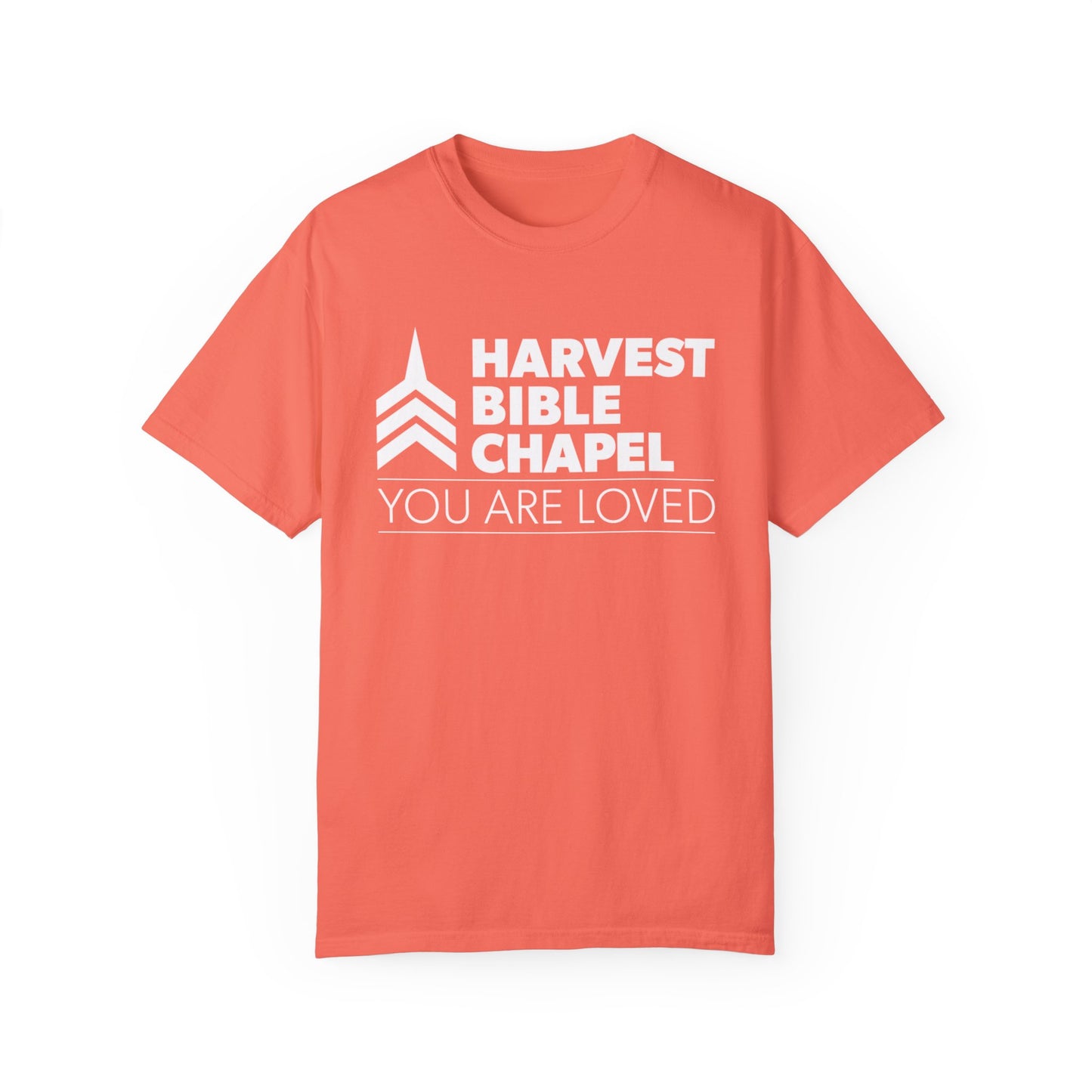 Premium You Are Loved Short Sleeve Garment-Dyed Tee