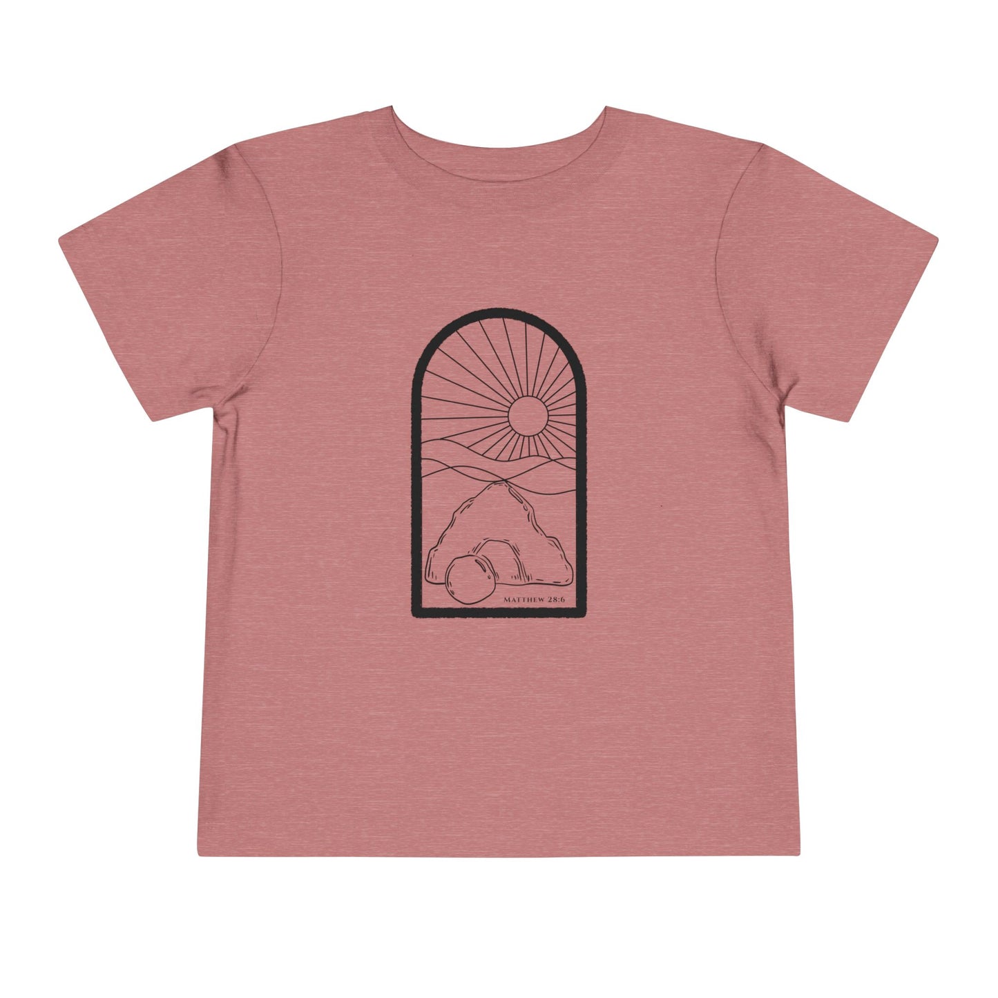 Toddler Risen Tomb Tee (Matthew 28:6)