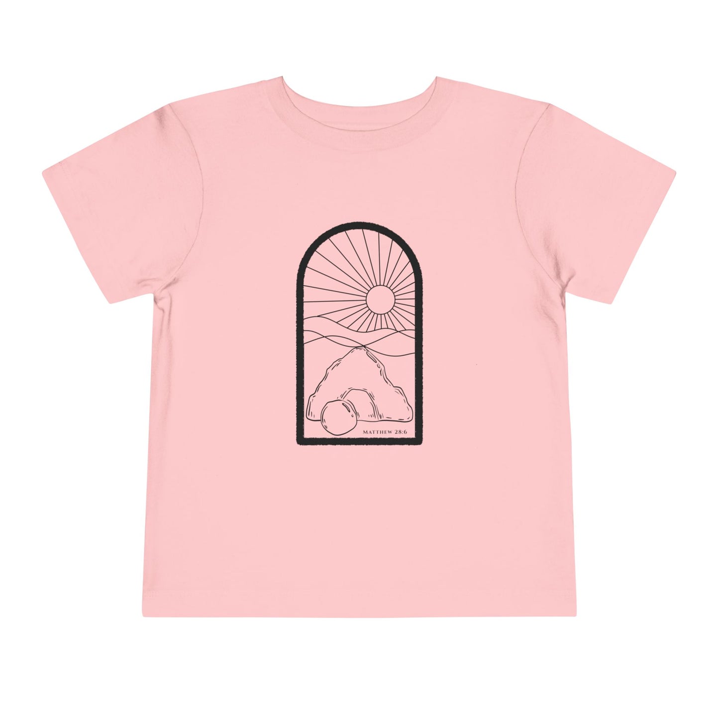Toddler Risen Tomb Tee (Matthew 28:6)