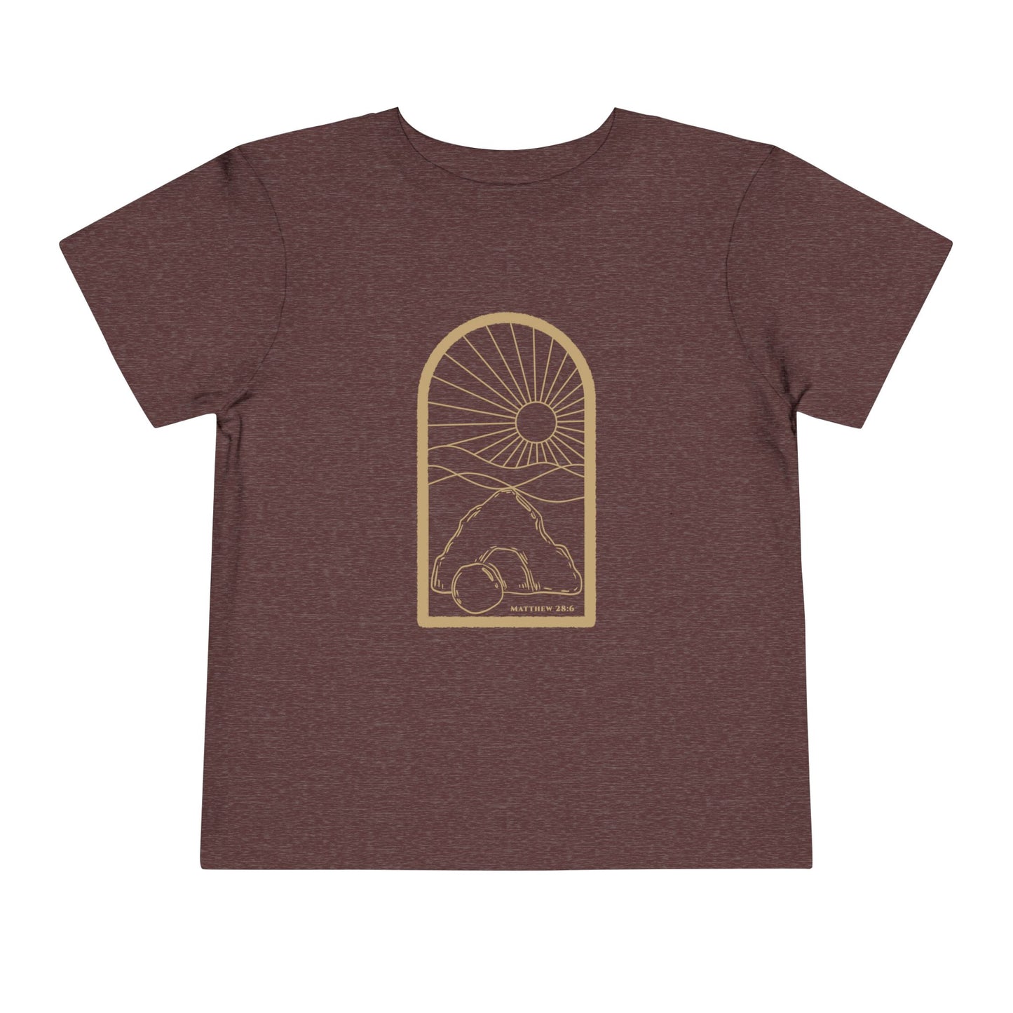 Toddler Risen Tomb Tee (Matthew 28:6)