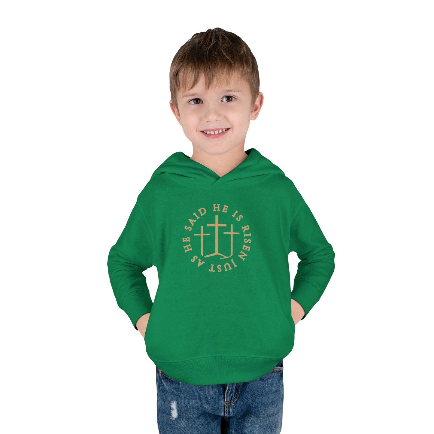 Toddler He Is Risen Hoodie (Matthew 28:6)