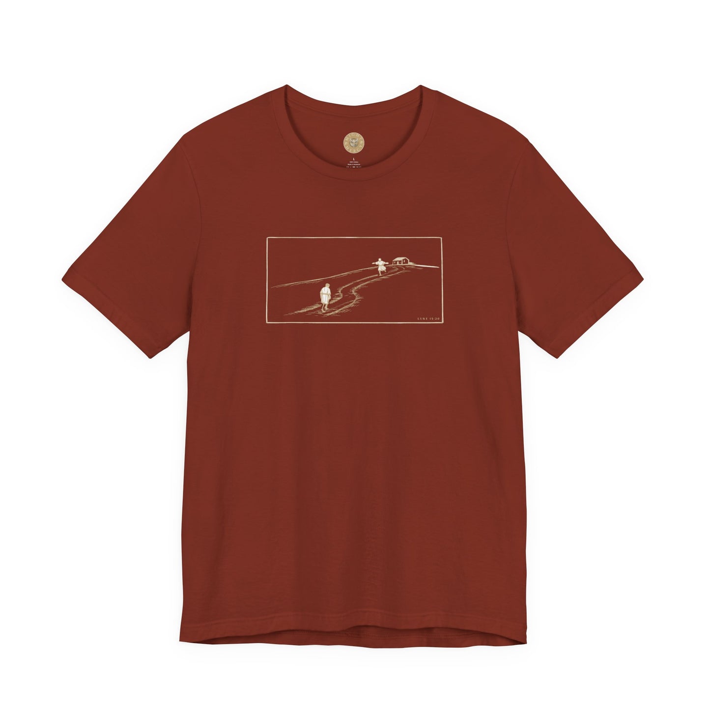 He Ran - Luke 15:20 Tee