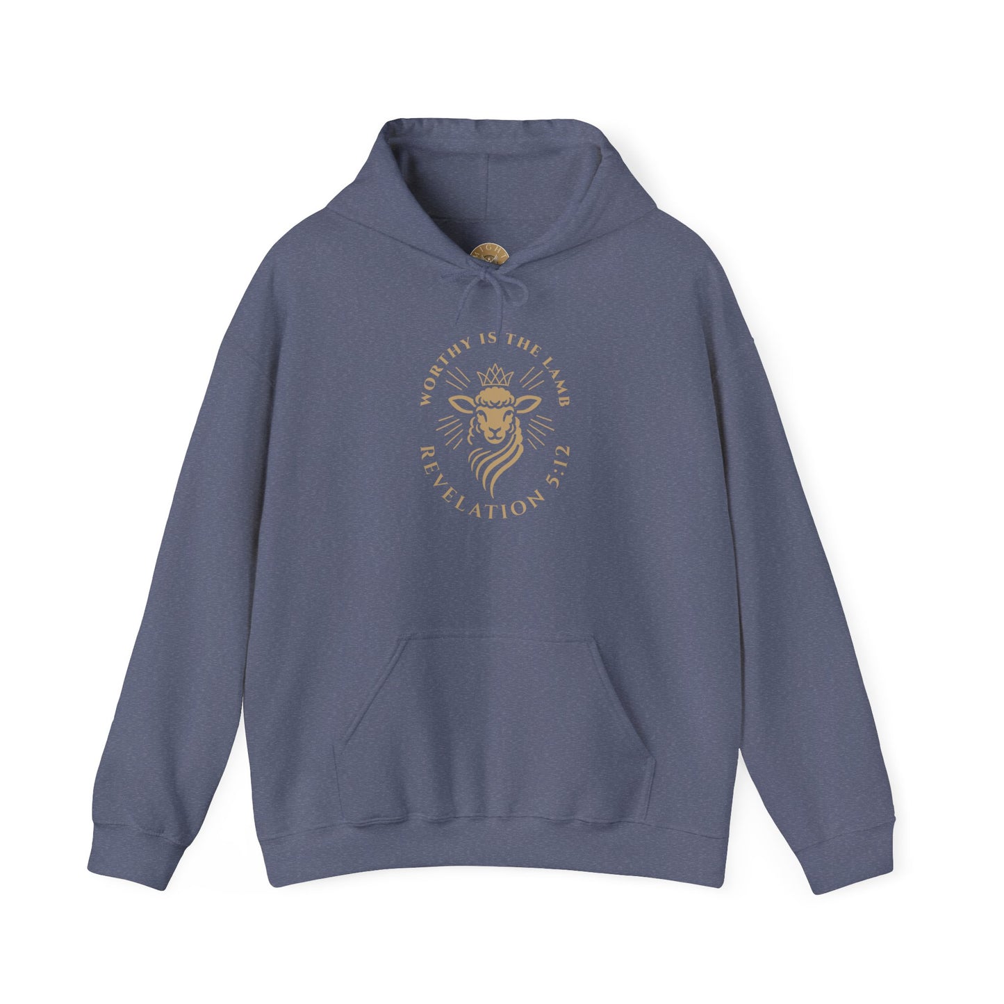 Worthy is the Lamb (Revelation 5:12) Hooded Sweatshirt