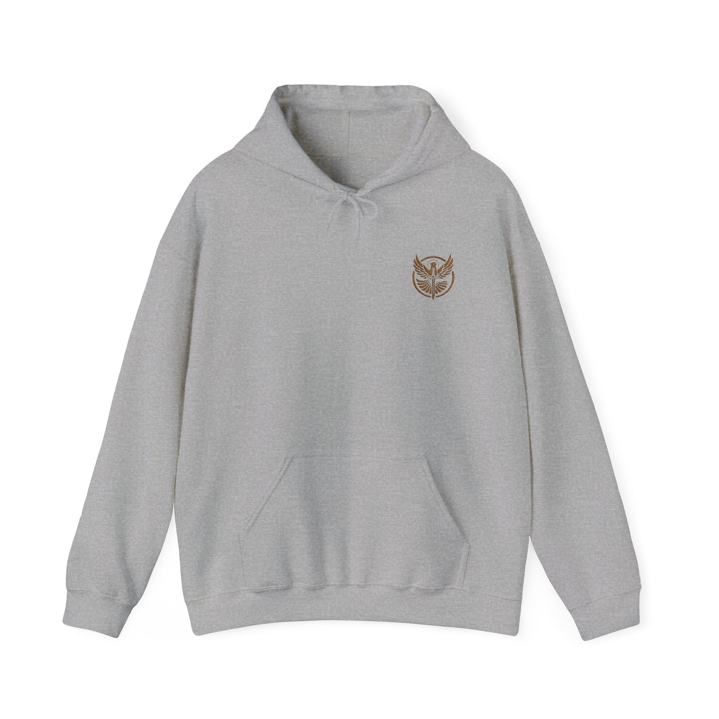 Embroidered Might & Mercy Hoodie