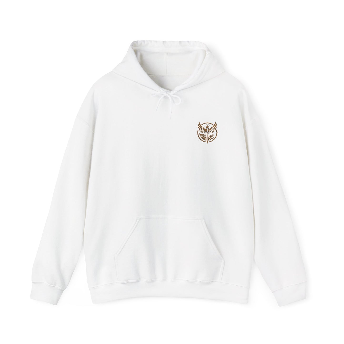 Embroidered Might & Mercy Hoodie
